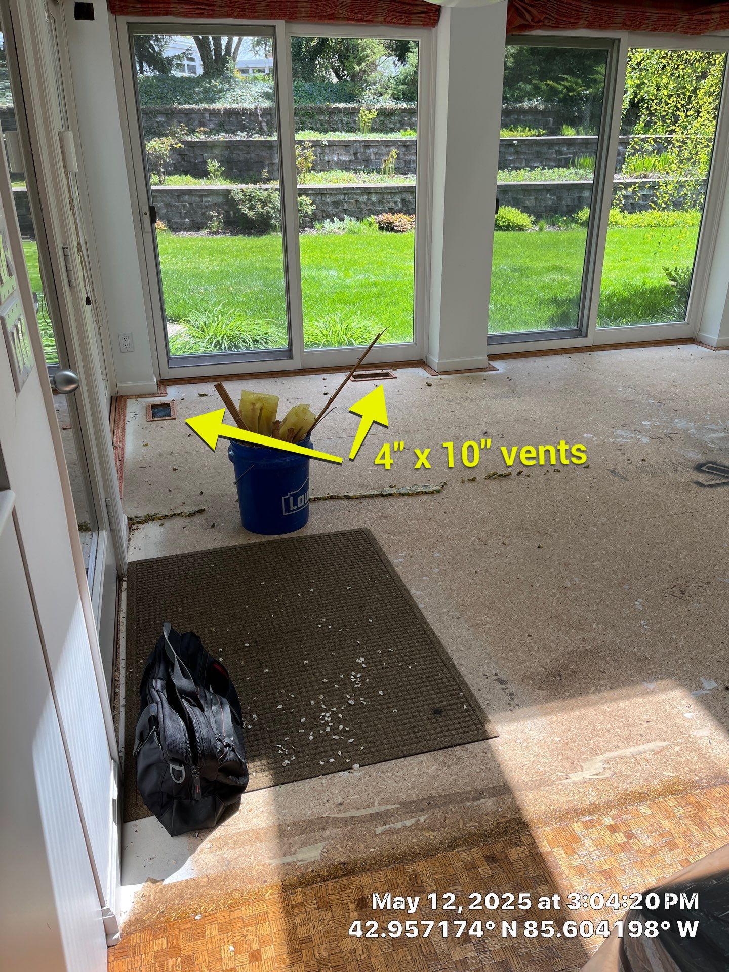 UNIQUE MID CENTURY MODERN Square Wood Tile Floor by RTBaldwin Hardwood Floors