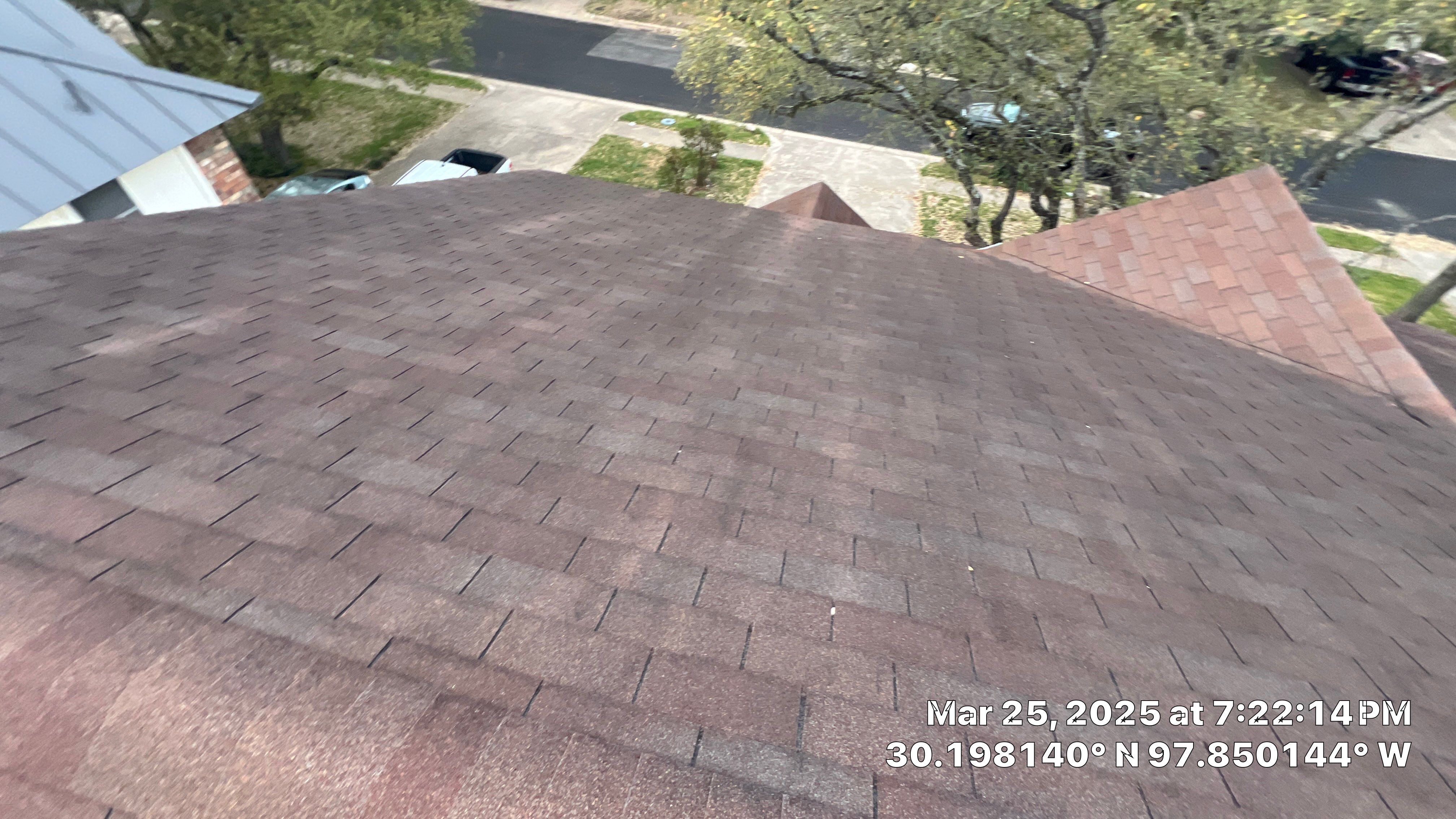 Residential Roofing Replacement and Chimney Flashing Repair in Austin by Caliber Restoration LLC