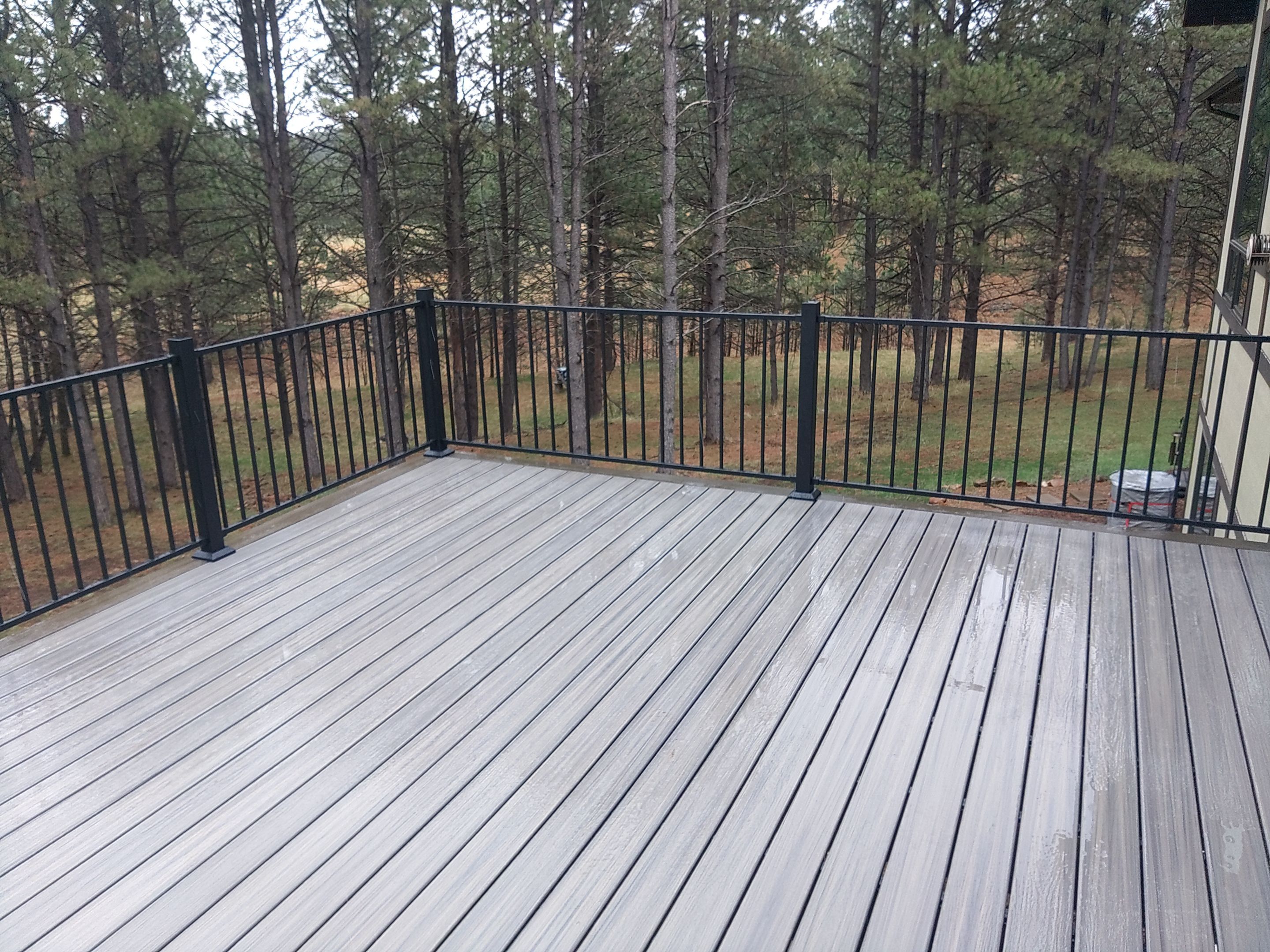 Deck Installation using Trex by Weather-Tite Exteriors LLC