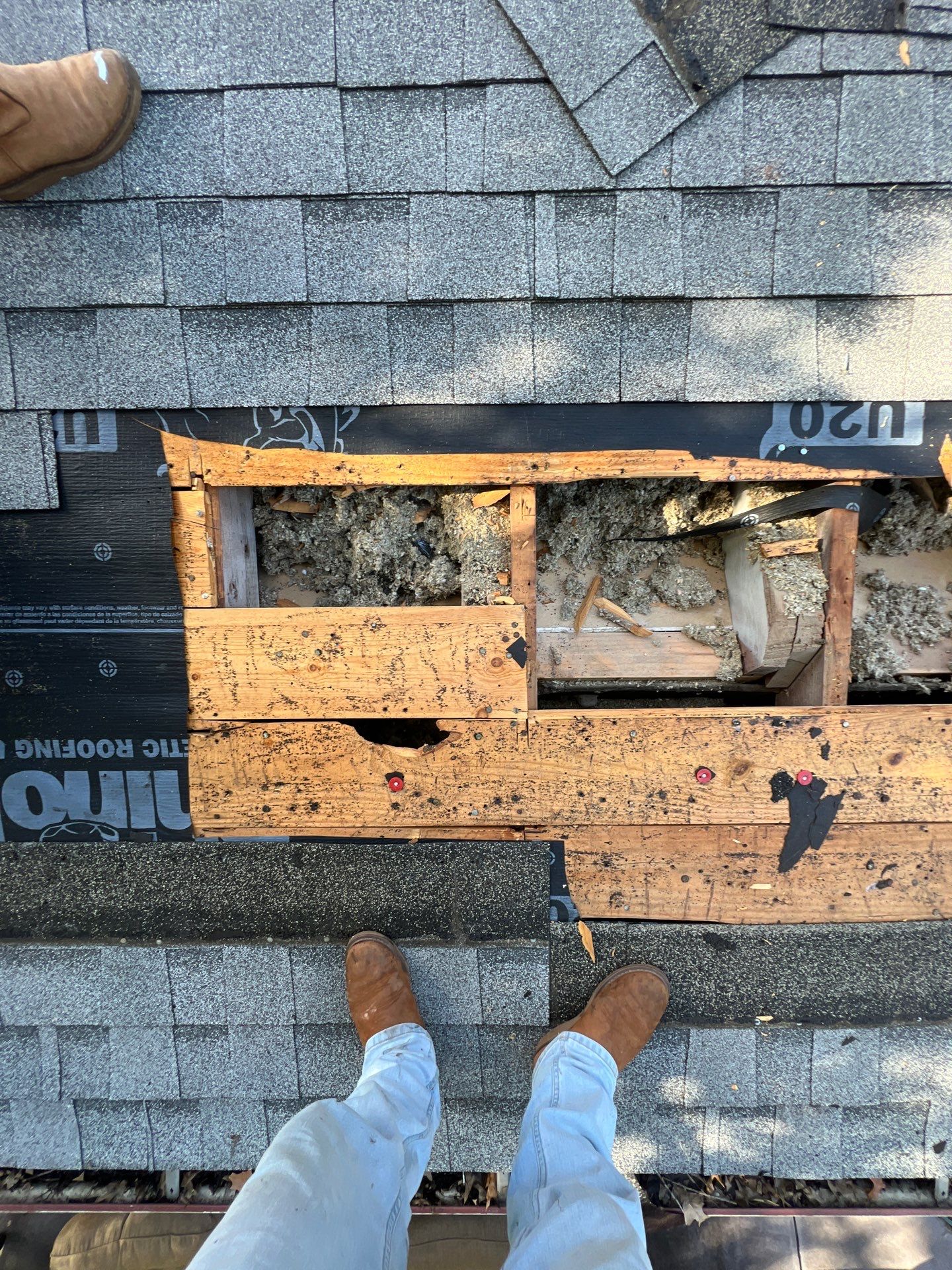 Residential Roofing Repair using Owen's Corning Duration (Lifetime) Shingles by Roof Repair Company