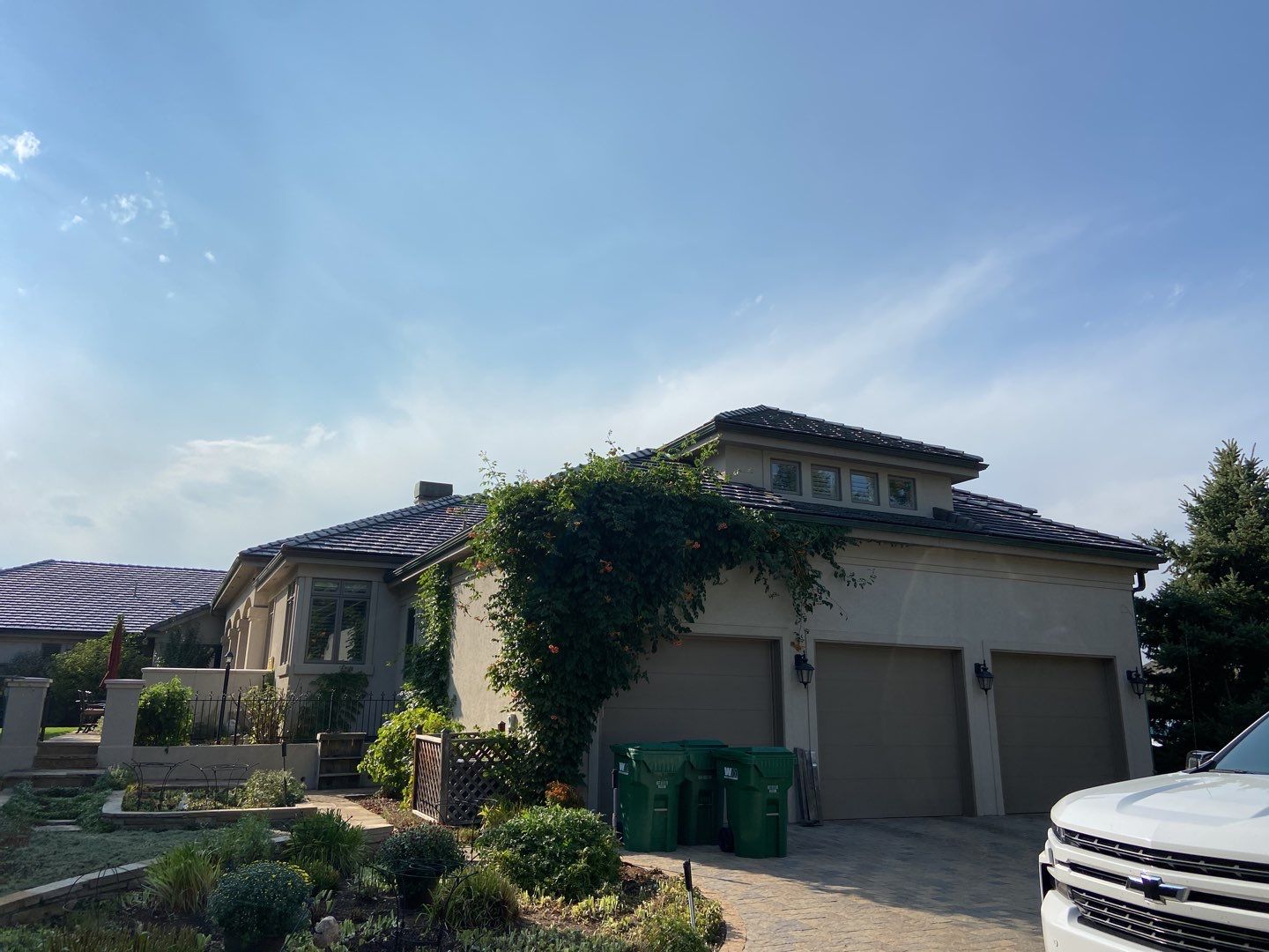 Residential Roofing Installation using Bartile Slate by A to Z Roofing