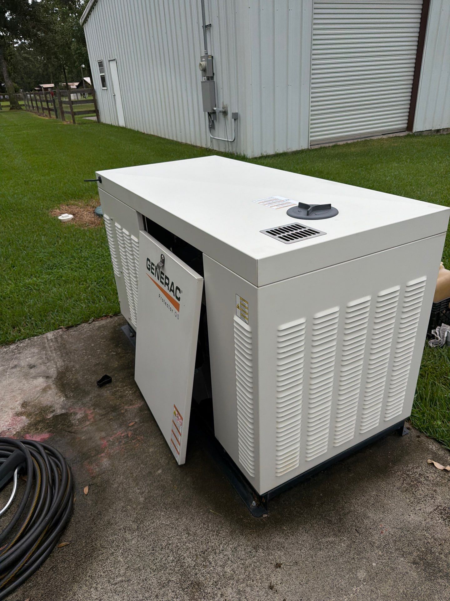Generac Standby Generator Preventative Maintenance in Conroe, Texas by GenTex Elite Services