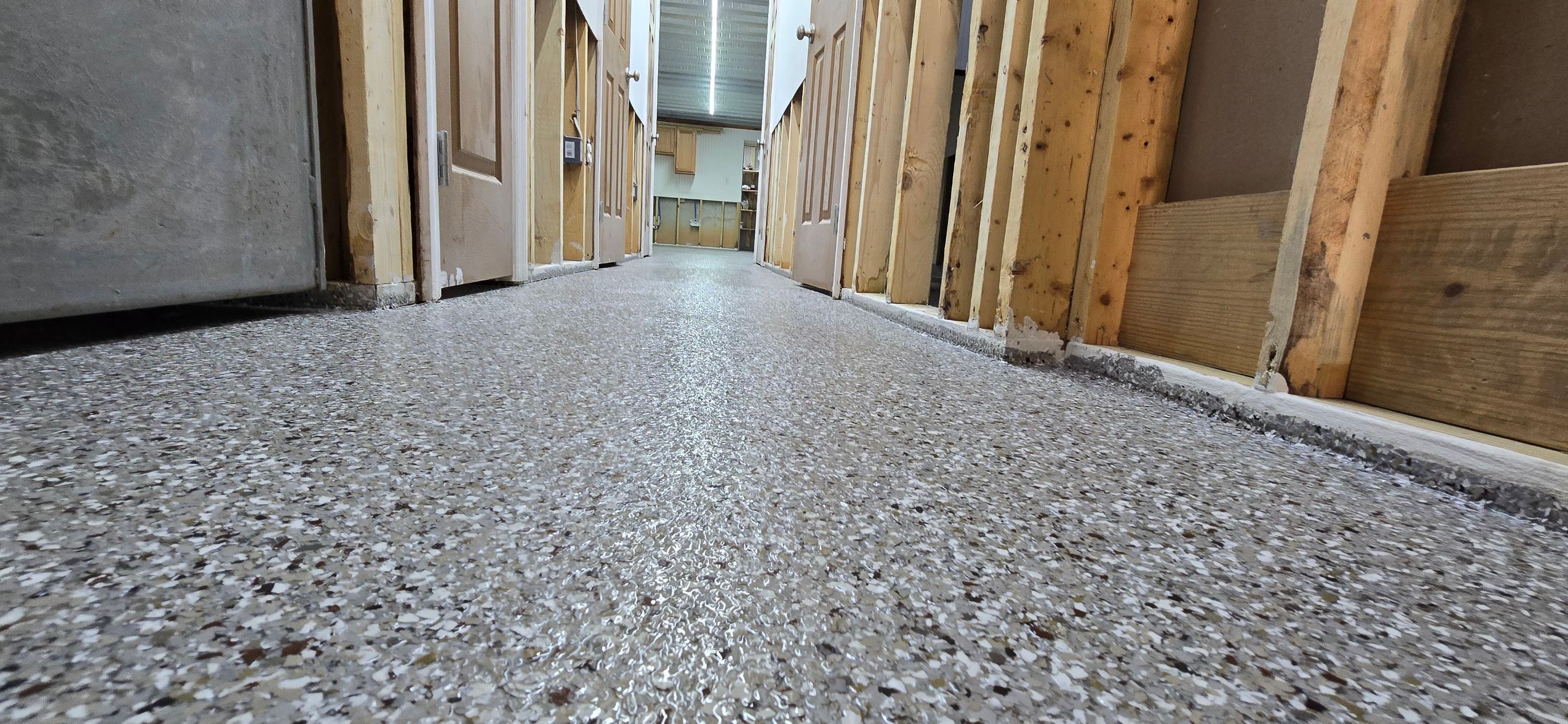Bunker using Creekbed by Elite Floor Solutions