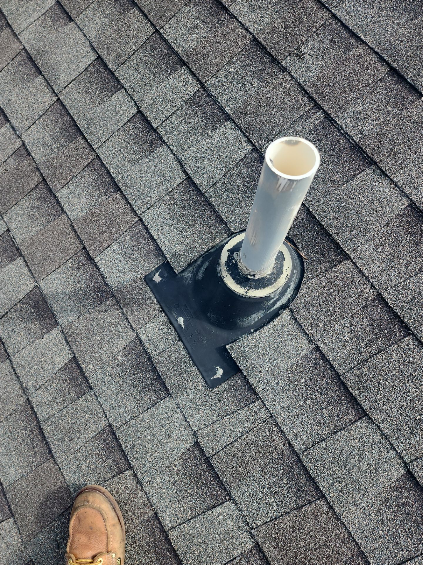 Hail Damage using Owen's Corning Duration (Lifetime) Shingles by Roof Repair Company