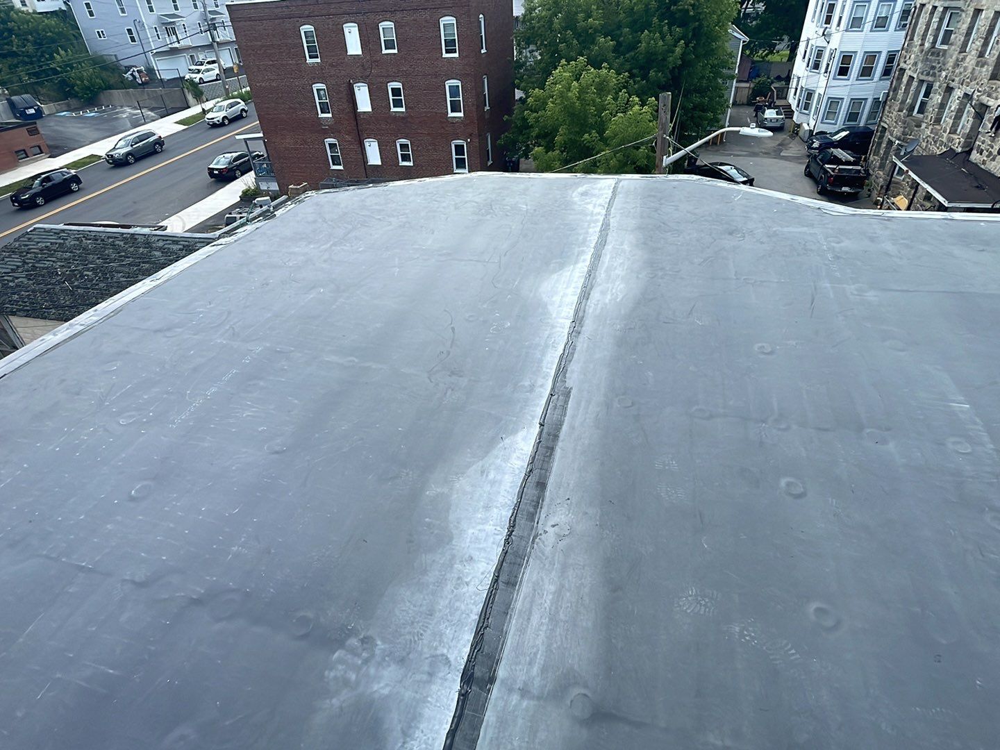 Residential Roofing Installation using EPDM/Rubber by Sensible Home Solutions