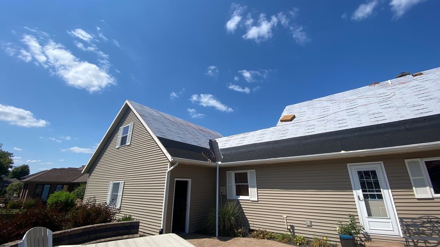 Residential Roofing Installation using GAF Timberline HDZ Weathered Wood by Nitro Roofing and Construction