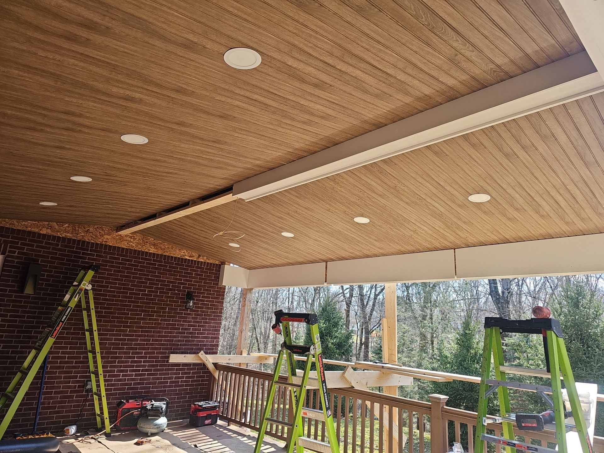 Hip Roof Build by Cousins Roofing Siding & Decks