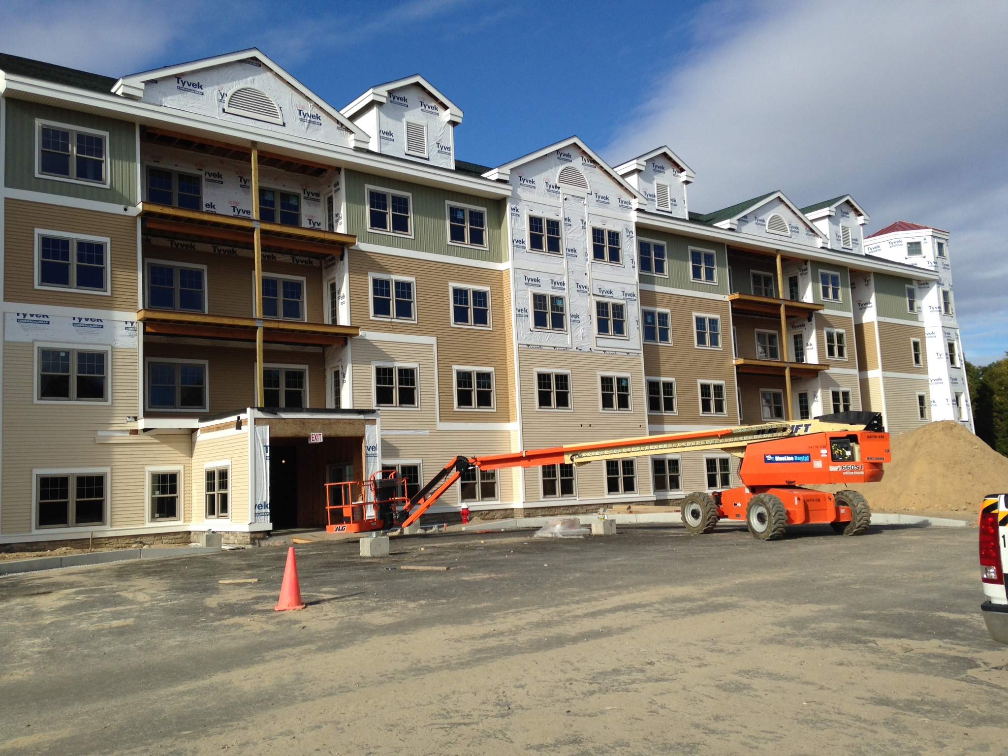 Commercial Gutters at Keystone Place in Buzzards Bay, MA by Gutter Pro by Gutter Pro Enterprises