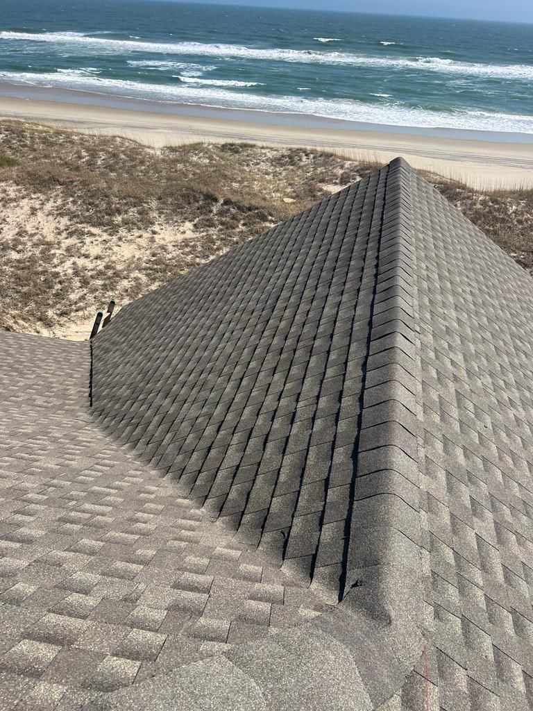 Residential Roofing Installation using Timberline HDZ in Hatteras NC by Gallop Roofing & Remodeling, Inc.