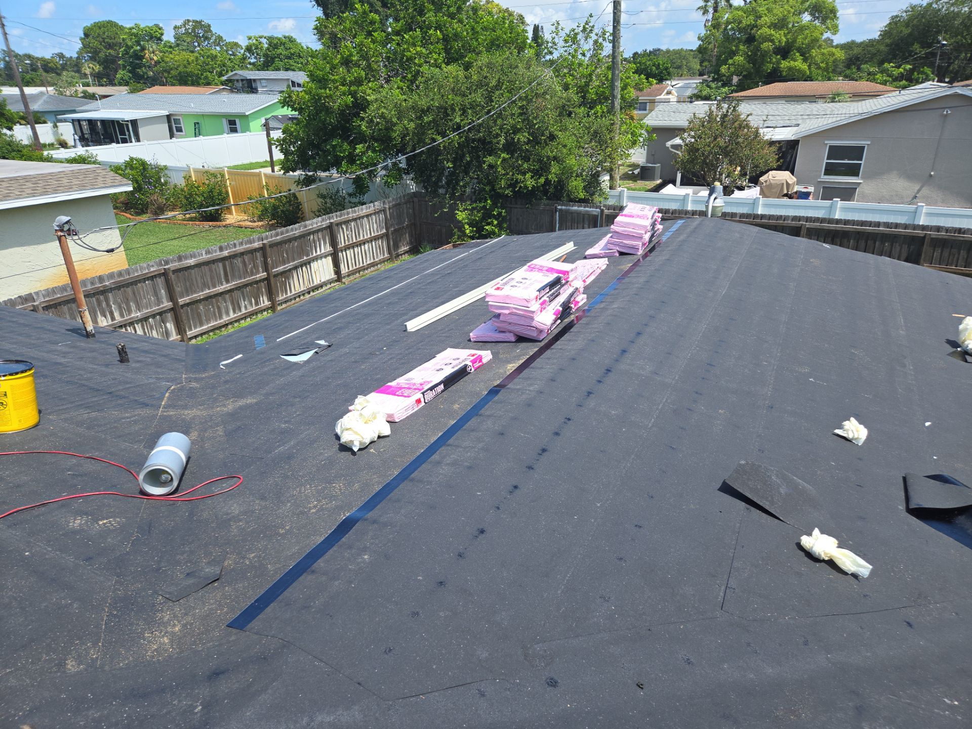 Project in St. Petersburg 33710 by Mitchell Roofing Company LLC 