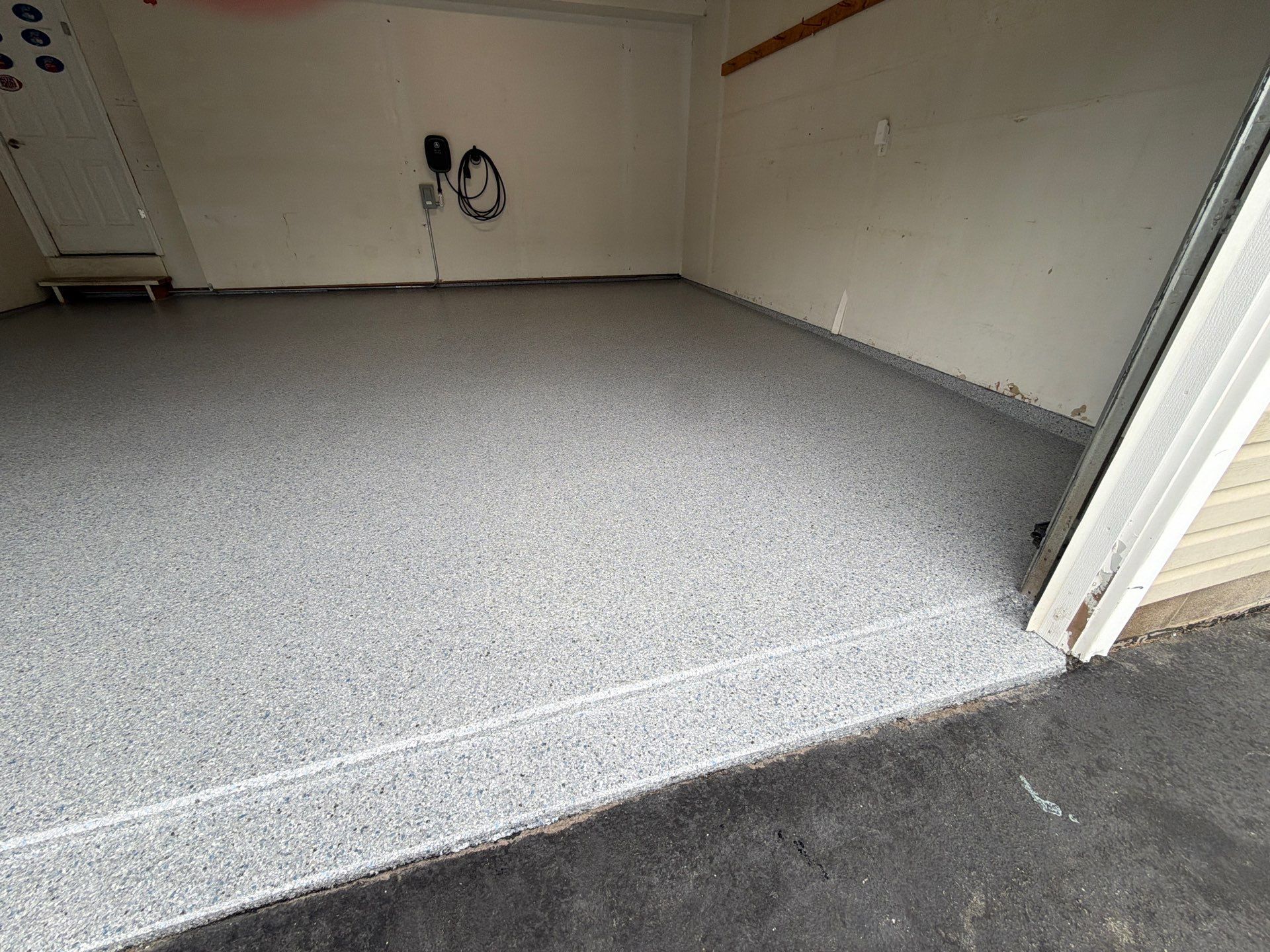 Vintage Zircon Garage Coating by NG Masonry & Construction LLC