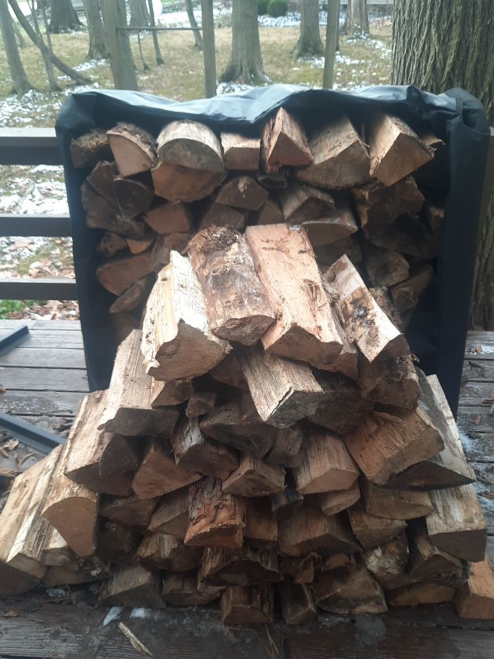 Firewood Delivery  using Seasoned Firewood by Mike Jones & Sons Tree Service LLC 