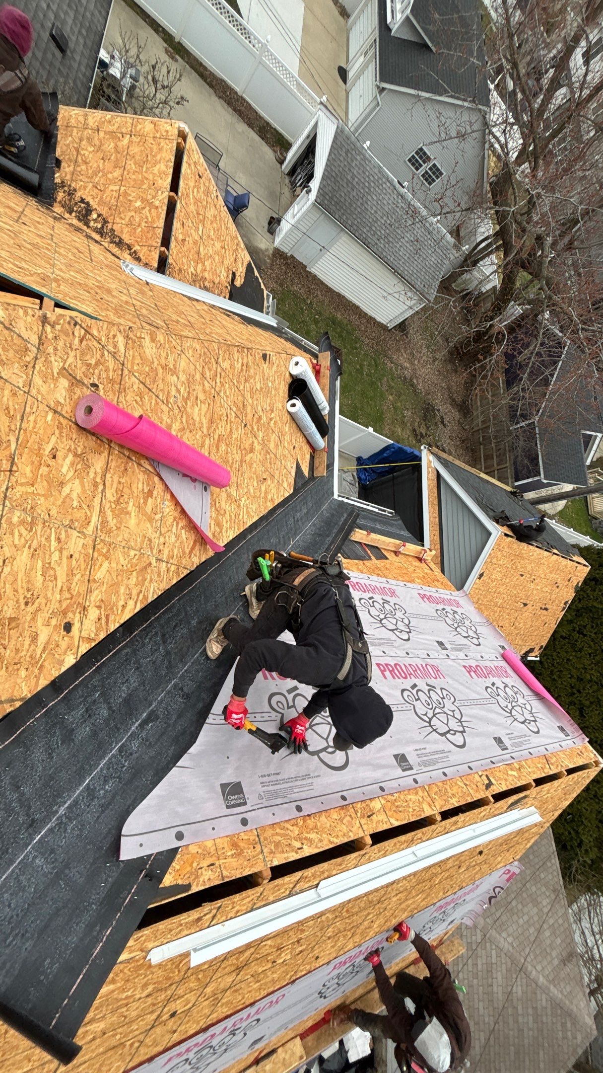 Roof Replacement using Owens Corning Duration Flex by 180 Contractors