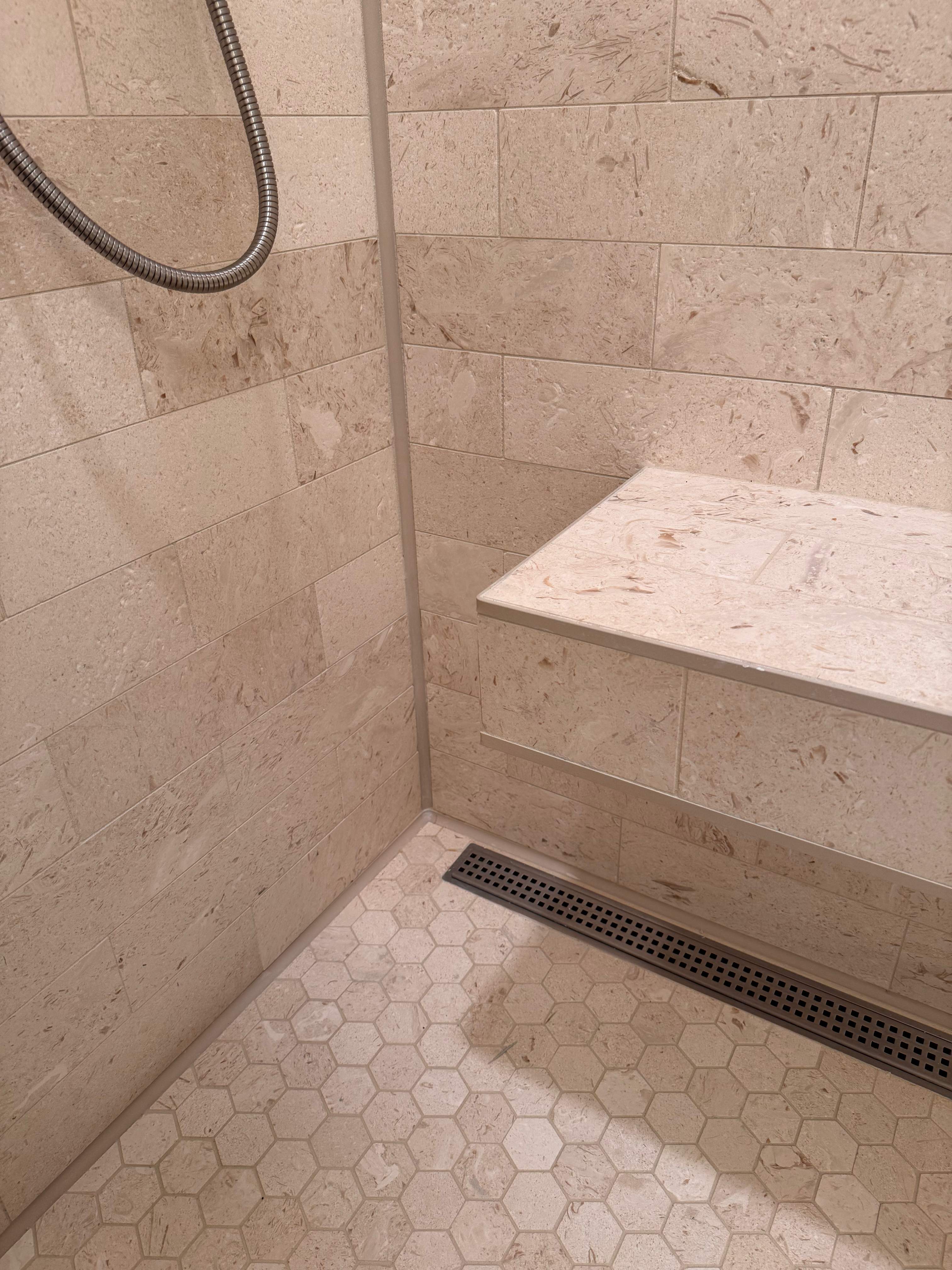 Master bathroom renovation by Prudencio