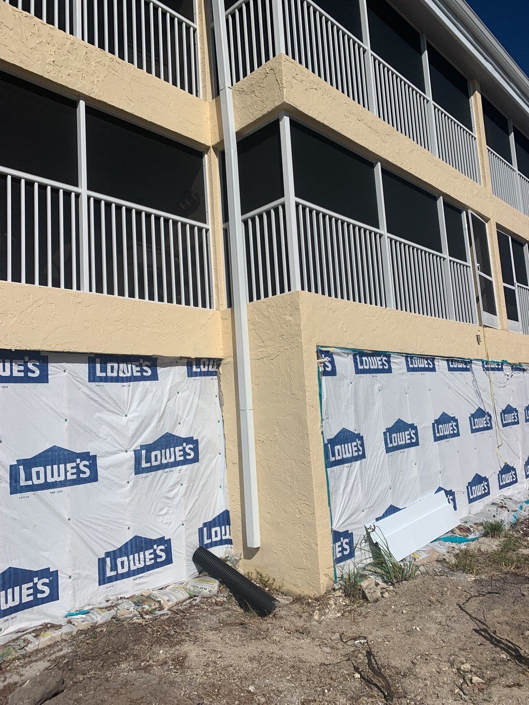 Commercial Gutter Installation in Sanibel FL by Gutter Professors