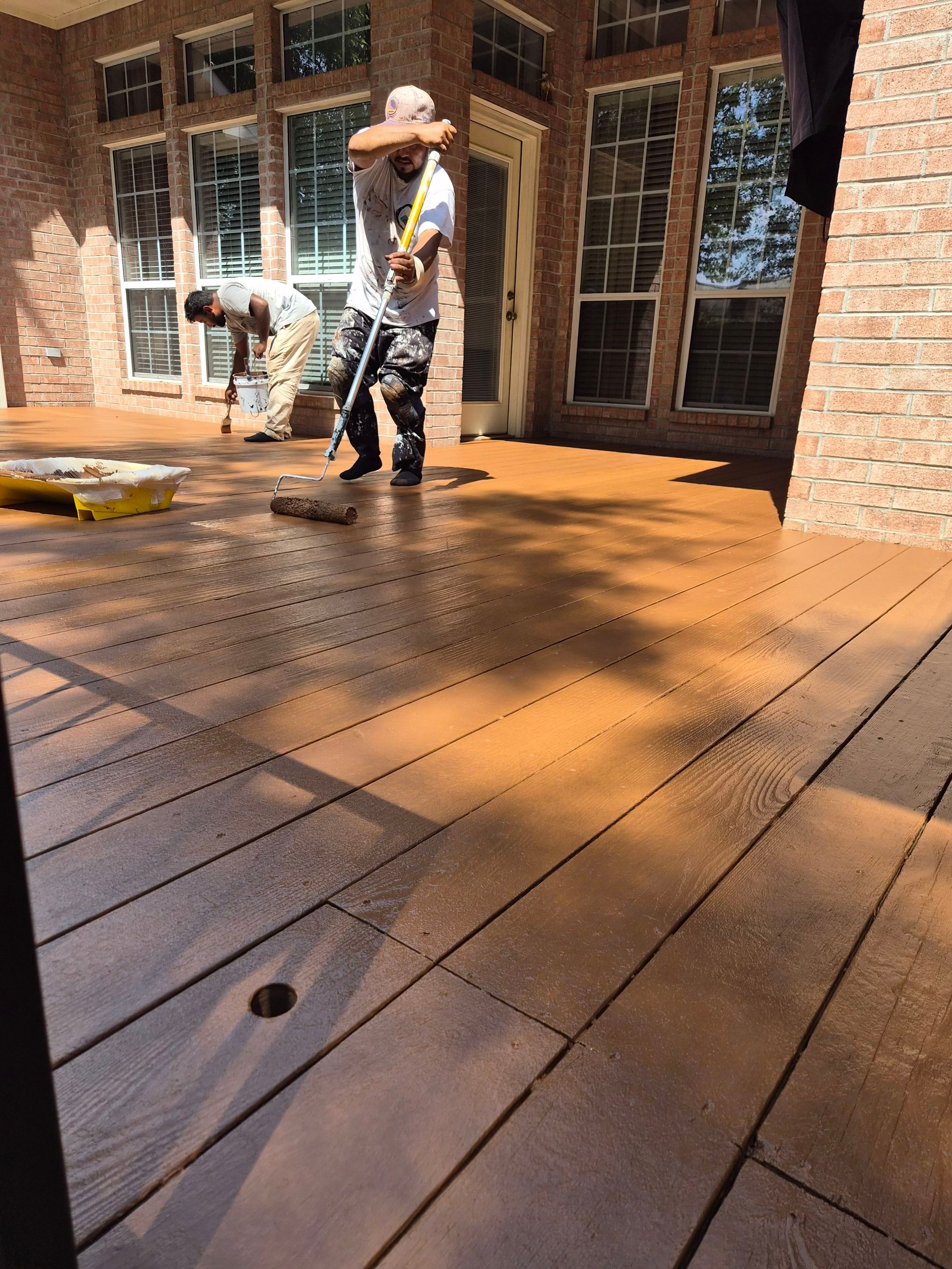 Tyler, TX Exterior Deck Staining & Color Refresh by Quality Coats Painting