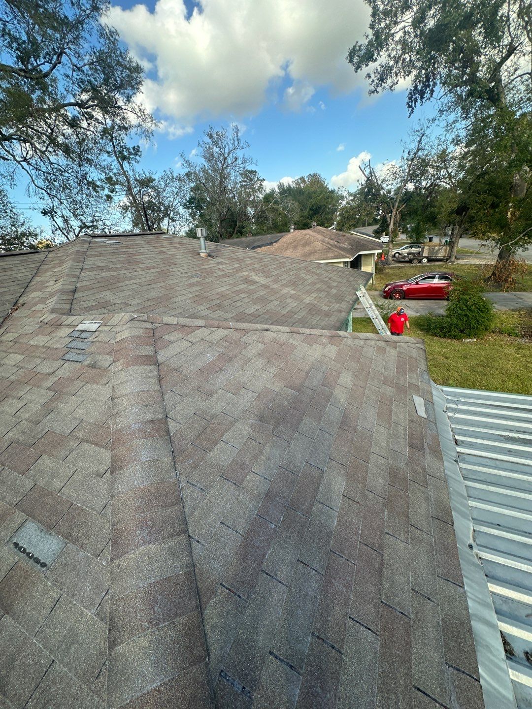 Residential Roofing Repair using Owen's Corning Duration (Lifetime) Shingles by Roof Repair Company