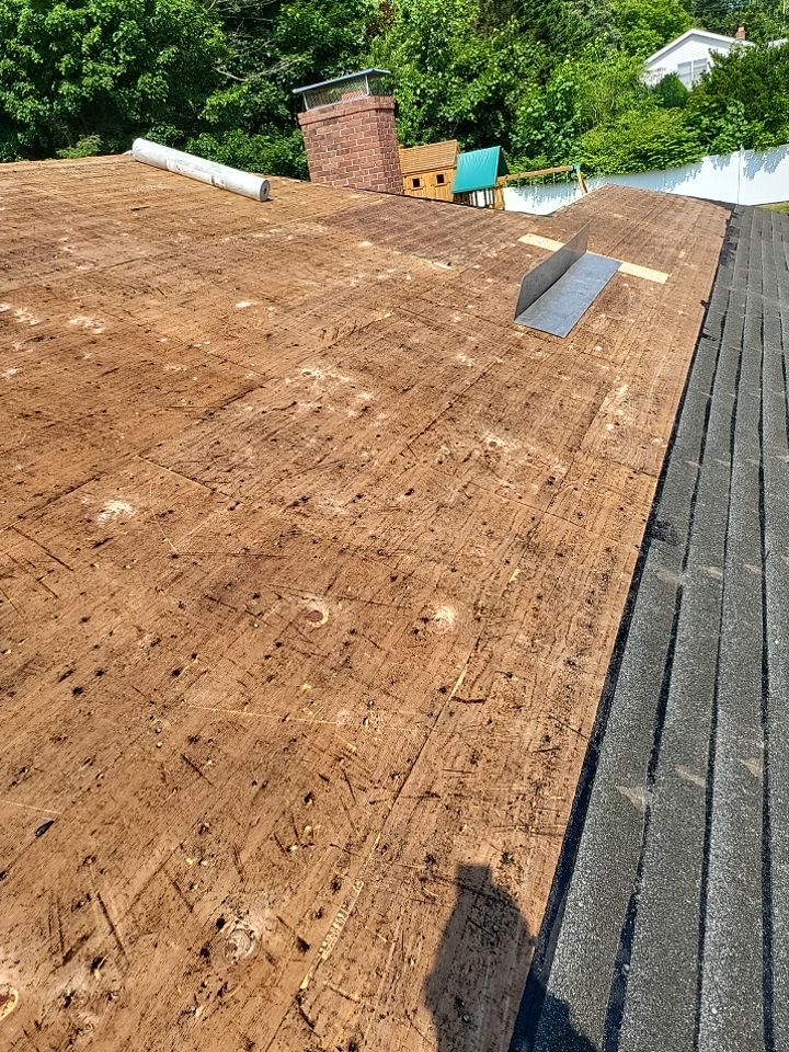 Residential Roofing Installation using Owens Corning Duration Onyx Black by A Plus Exterior