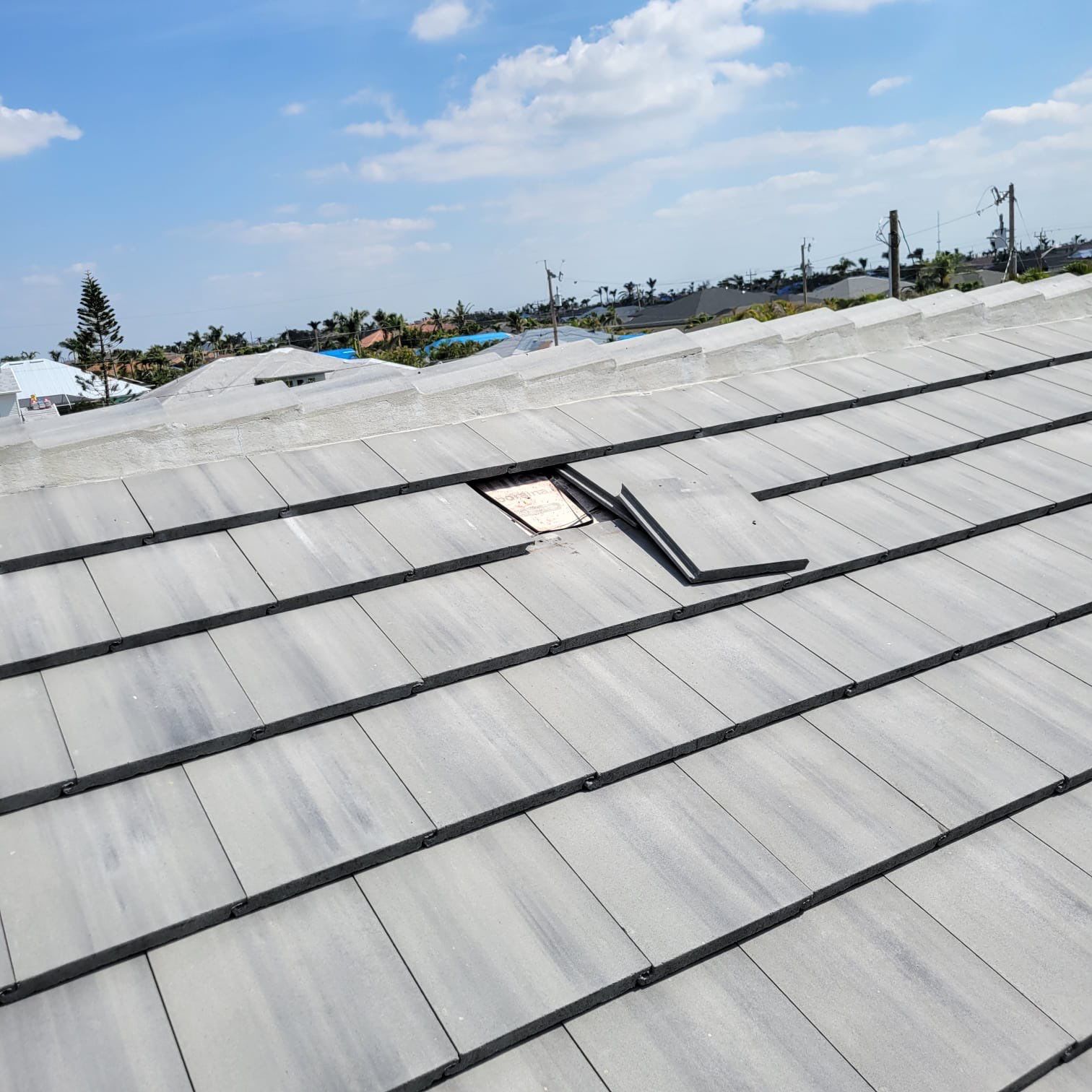 Tile Roof Repair in SW Cape Coral by Four Peaks Roofing