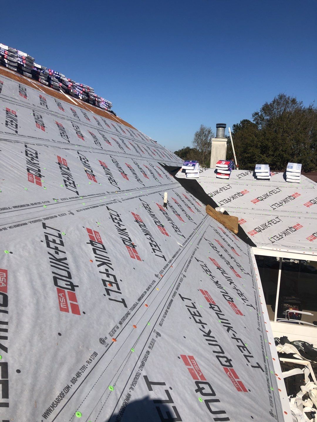 Residential Roofing Installation using Roof Replacement by American Roofing & Construction LLC