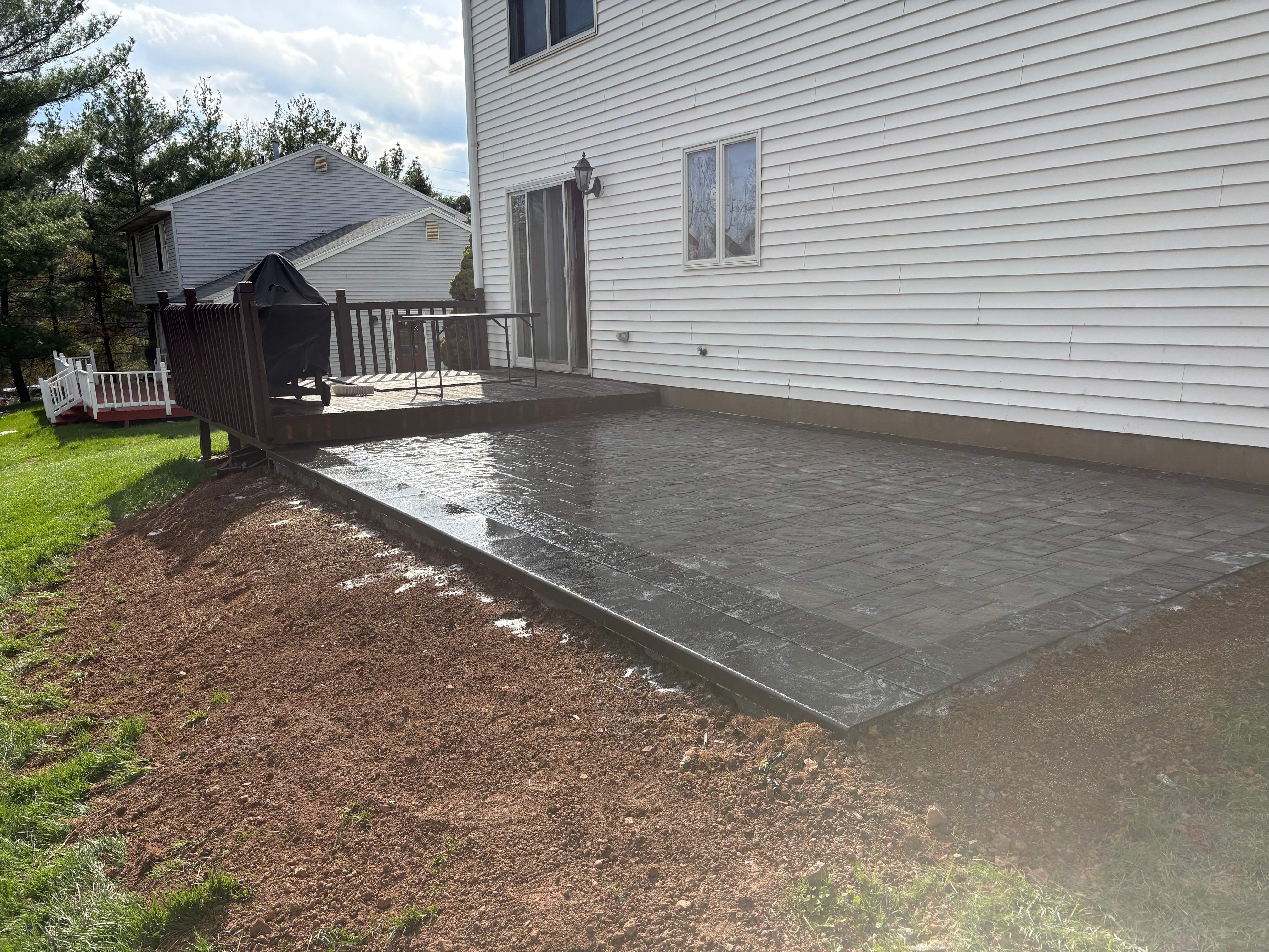 Deck Resurfacing and Patio in Piscataway, NJ by deck guardian