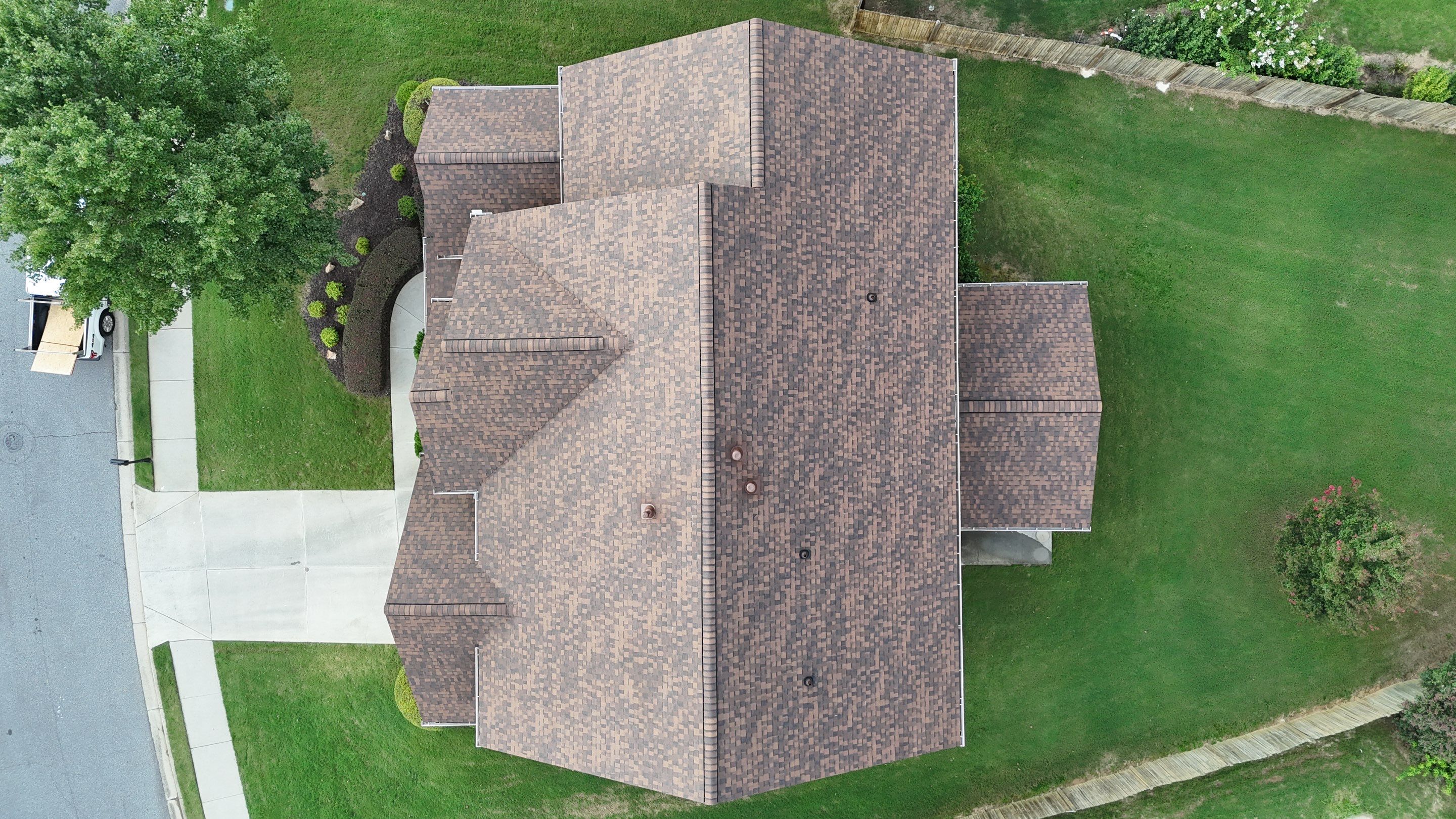 Cumming, GA Roof Replacement CertainTeed Landmark Pro Max Def Burnt Sienna by Reset Roofing
