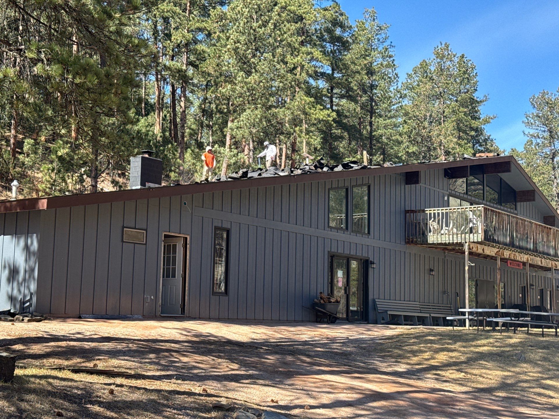Residential Roofing Installation using Steel Roofing by Weather-Tite Exteriors LLC