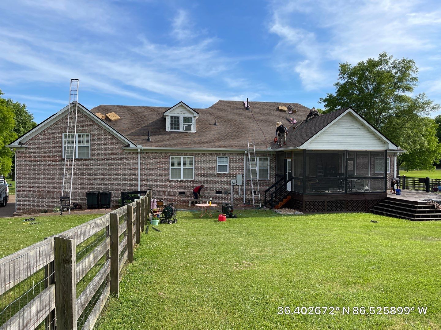 Residential Roofing Installation using Owens Corning Duration Shingles Roofing System by Undersun Roofing 