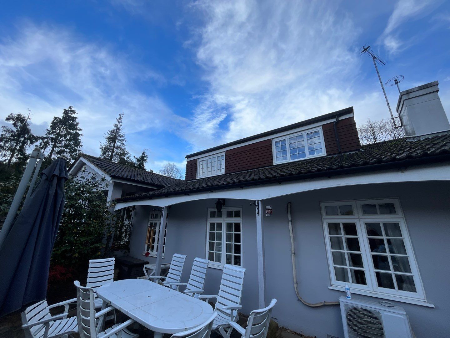 Roof and Driveway Clean using Honda 15lpm Low Pressure Washing Machine by Ges Exterior Cleaning ltd