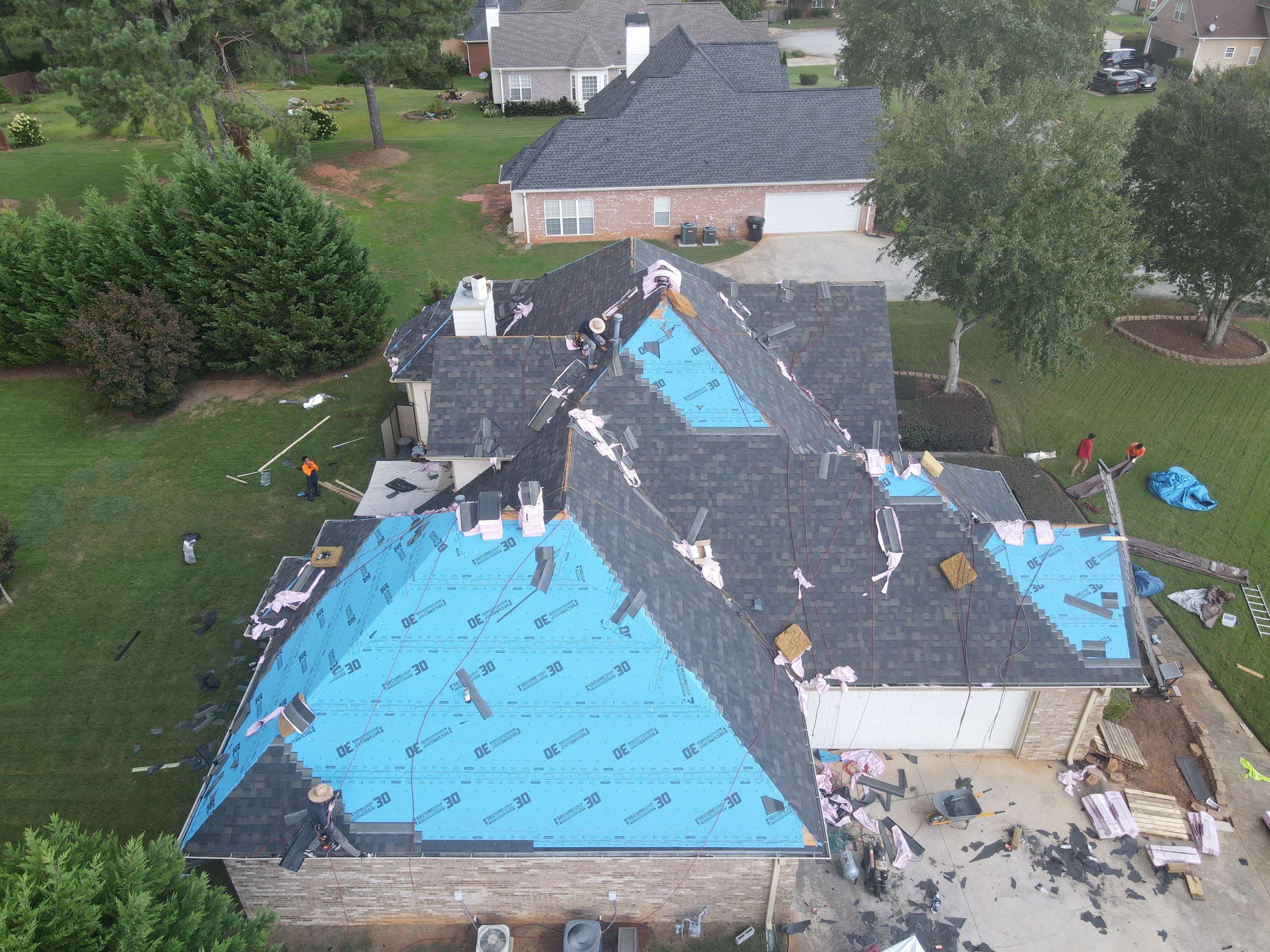 Residential Roofing Installation using Owens Corning by Inspector Roofing and Restoration