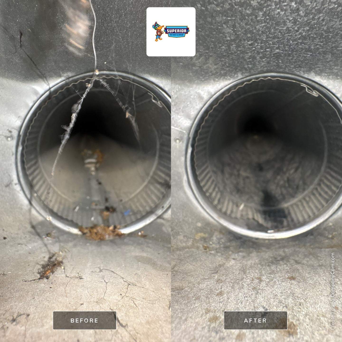 Air Duct Cleaning With a Vacuum Truck in Venetia, PA by Superior Air Duct Cleaning