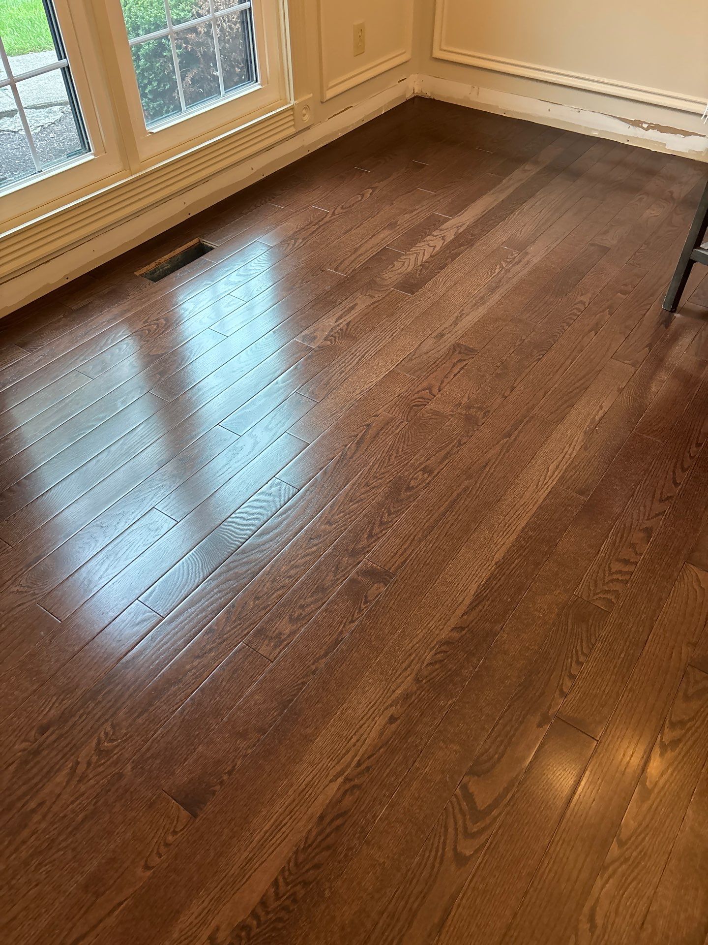 Prefinished Solid Hardwood Flooring Installation in Union, KY by Footprints Floors Kentucky