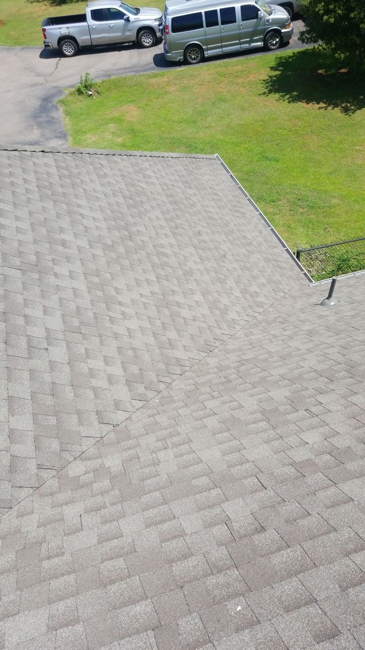 Reroof using GAF HDZ Weathered Wood by Castillo Roofing