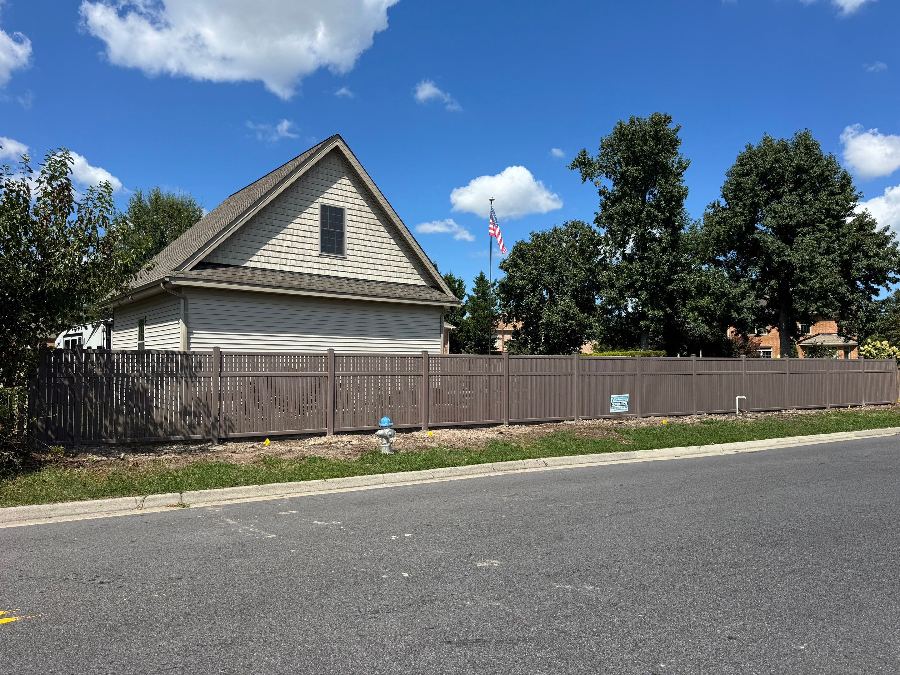 Custom Fencing That Defines Your Space. by Tidewater Fence