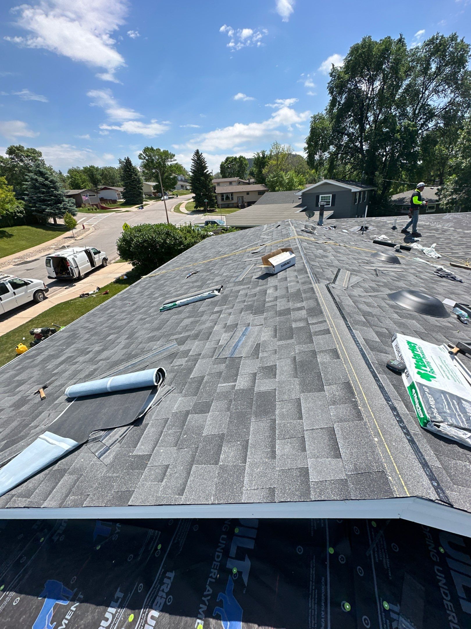 Residential Roofing Installation using Malarkey Shingles by Weather-Tite Exteriors LLC