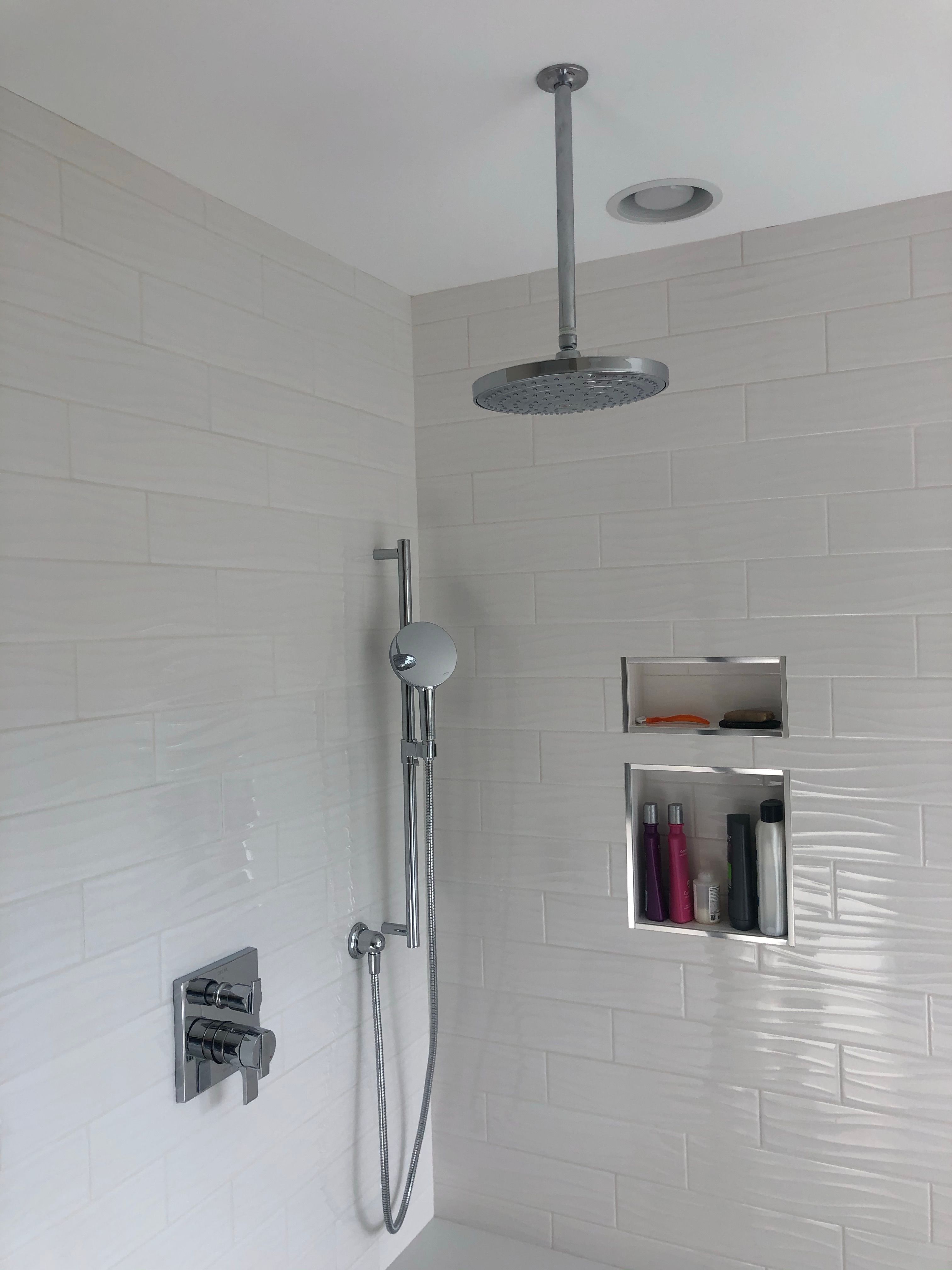 Modern Bathroom Remodel With Freestanding Tub In Marietta by Swift Home Renovations