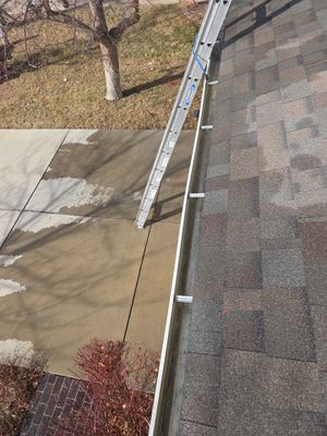 Clean Gutters and Downspouts