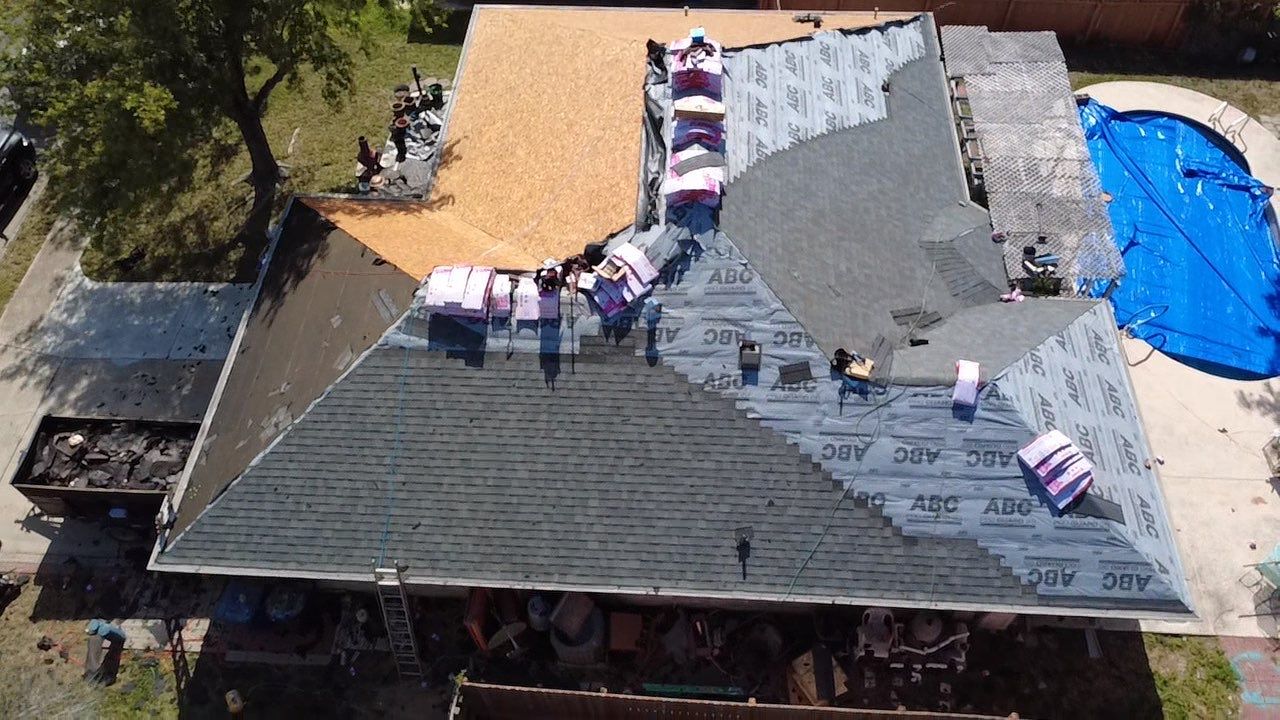 Roofing Replacement using Owens Corning Oakridge Shingles  by Trace Roofing & Construction