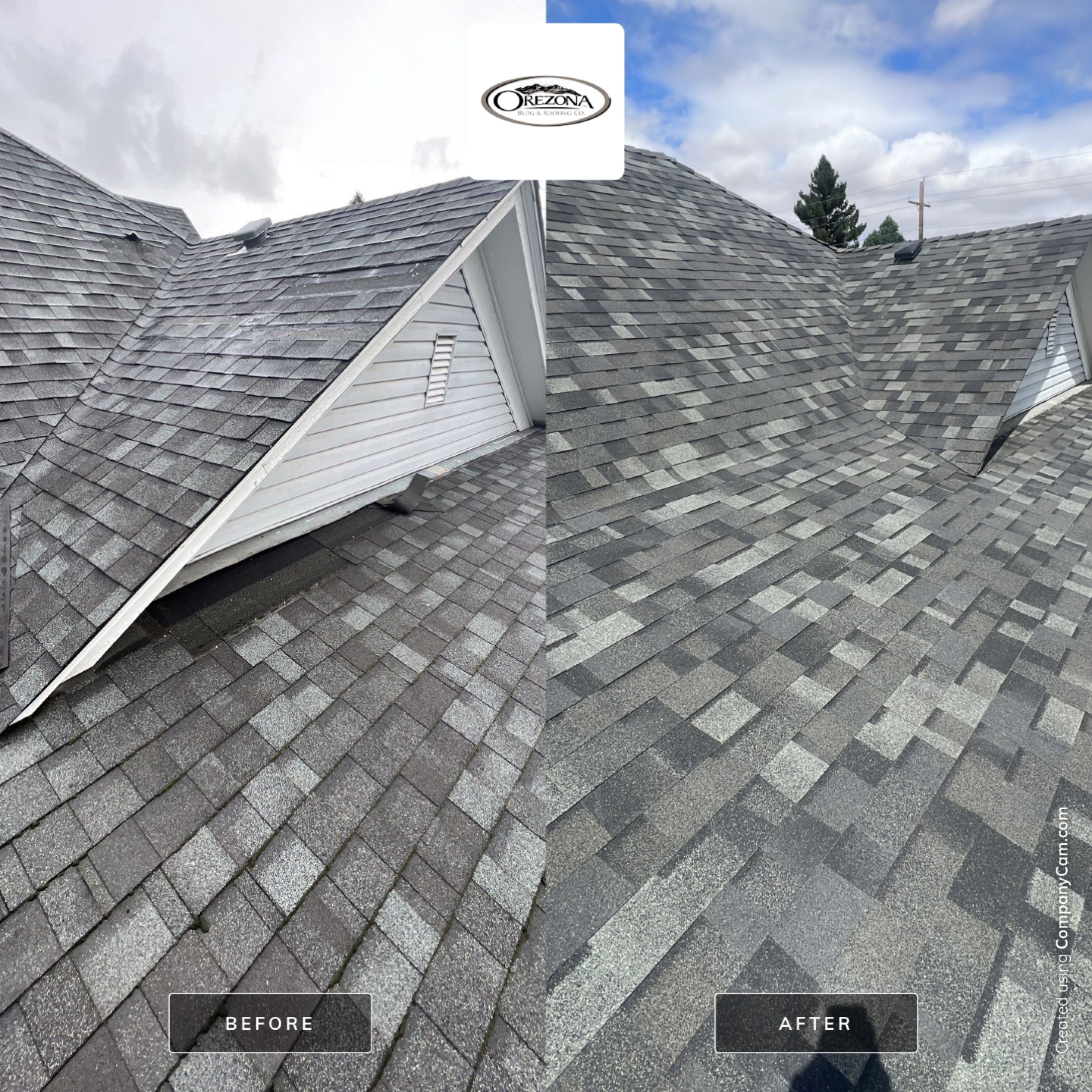 Residential Roofing Installation using Malarkey Highlander by Orezona Building & Roofing Company, Inc.