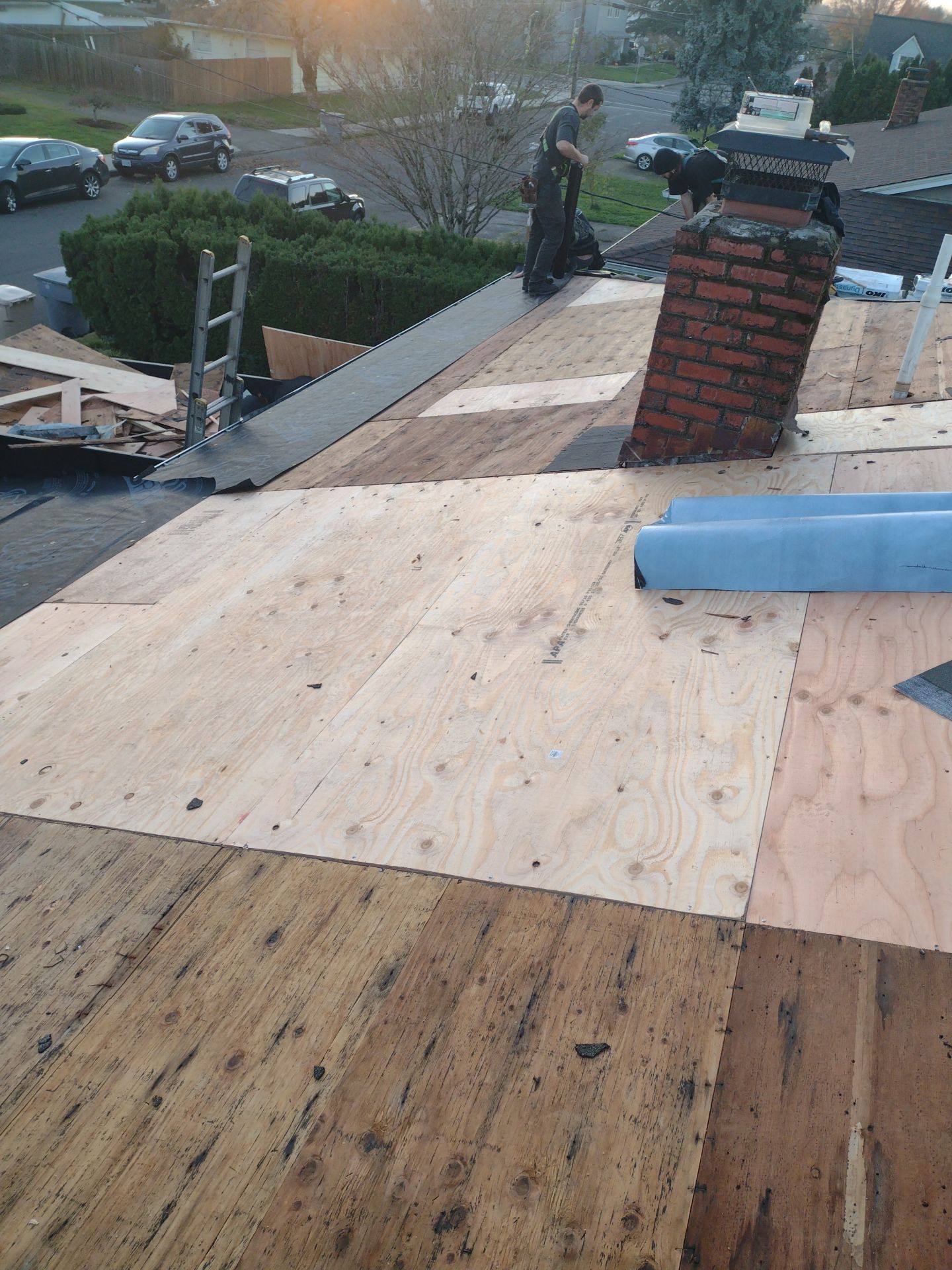Residential Roof Installation: IKO Dynasty 30 Year Shingle Color: Frostone Grey by Orezona Building & Roofing Company, Inc.