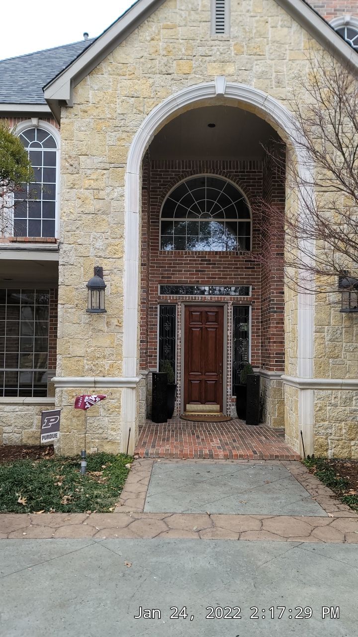 Insurance Claim Roof and Gutters using Owens Corning - Duration- Estate Gray -New Gutters - Exterior paint by Tex-Line Roofing
