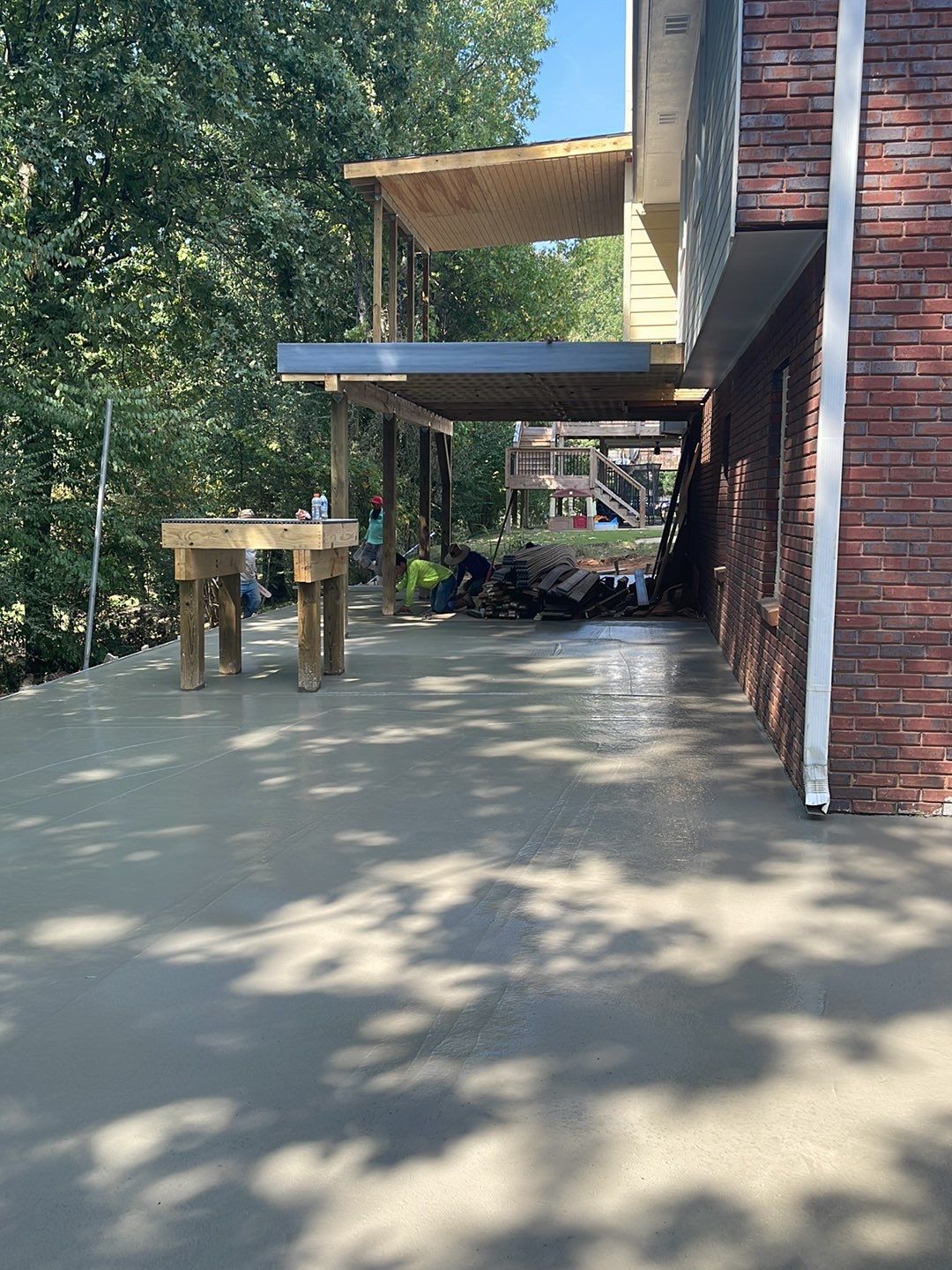 South Trace Lane - Deck Installation and Chimney Repair by Pillar and Pine