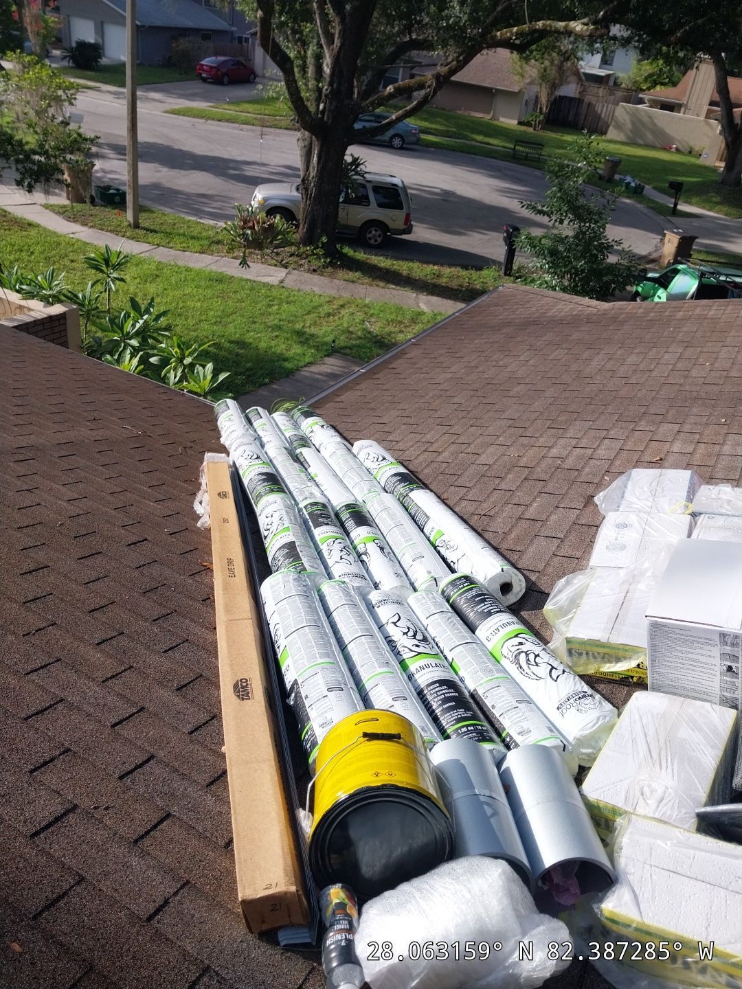 Project in Tampa 33617 by Mitchell Roofing Company LLC 