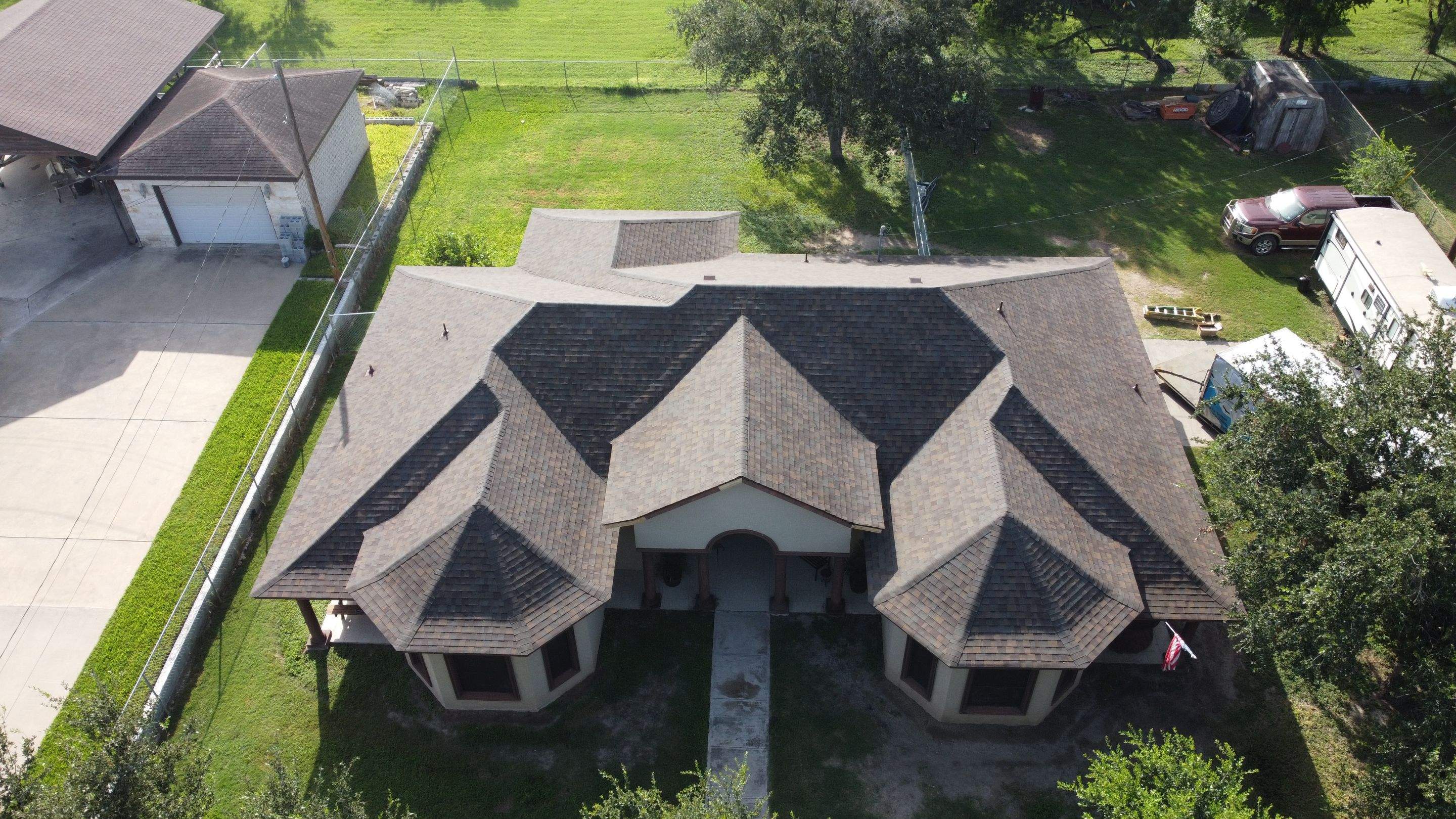Project in Edinburg by Marva Roofing