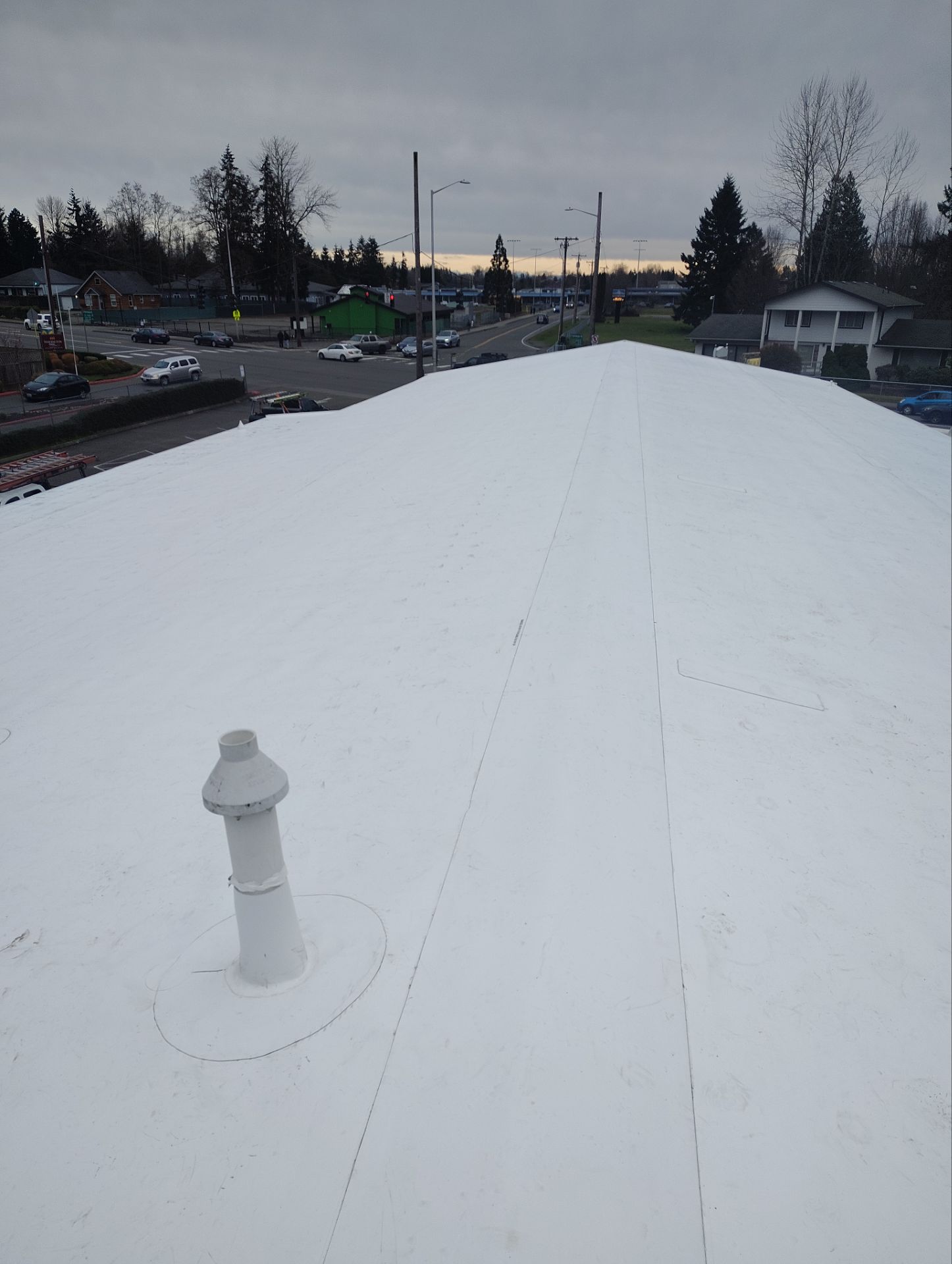 Kent Church - Reroof Project (Overlay) by Fields Roof Service Inc
