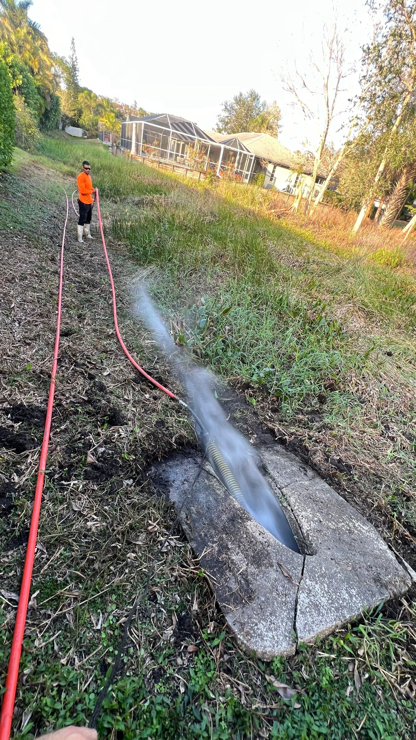 North Naples Community Stormwater System Maintenance by APS Power & Water