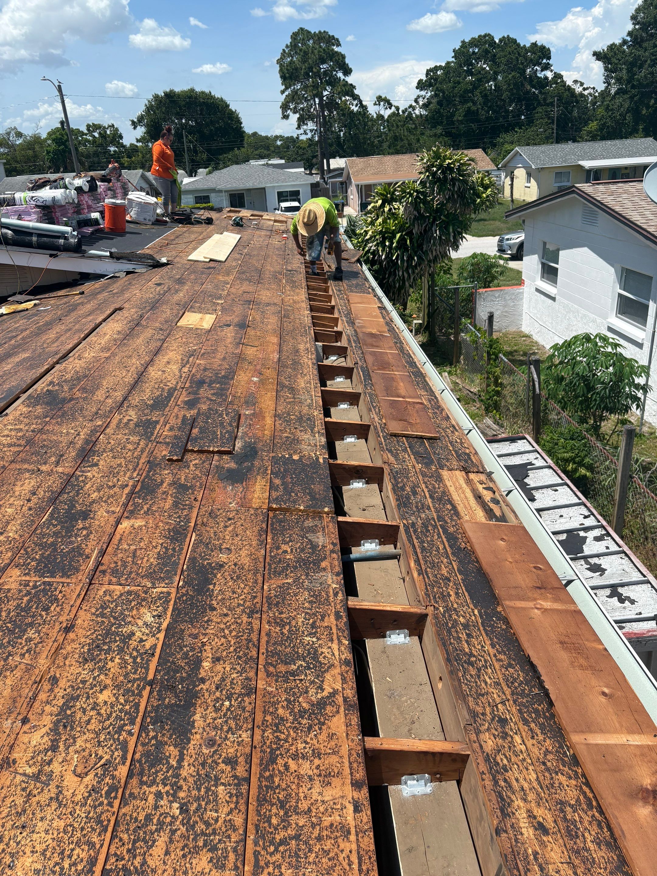 Project in St. Petersburg 33713 by Mitchell Roofing Company LLC 