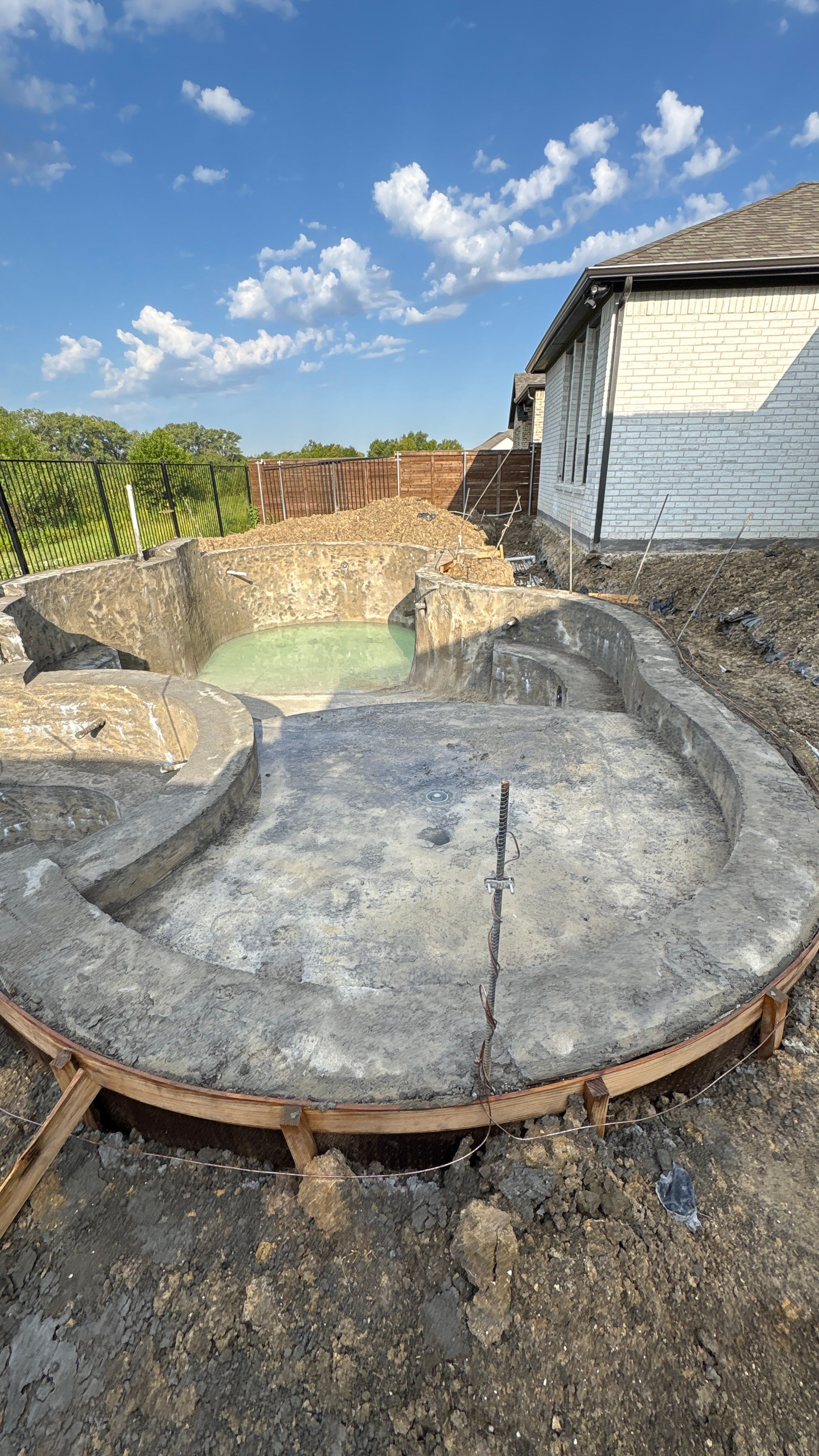 Freeform Pool with Raised Spa and Tanning Ledge by Pinnacle Pools and Spas - DFW