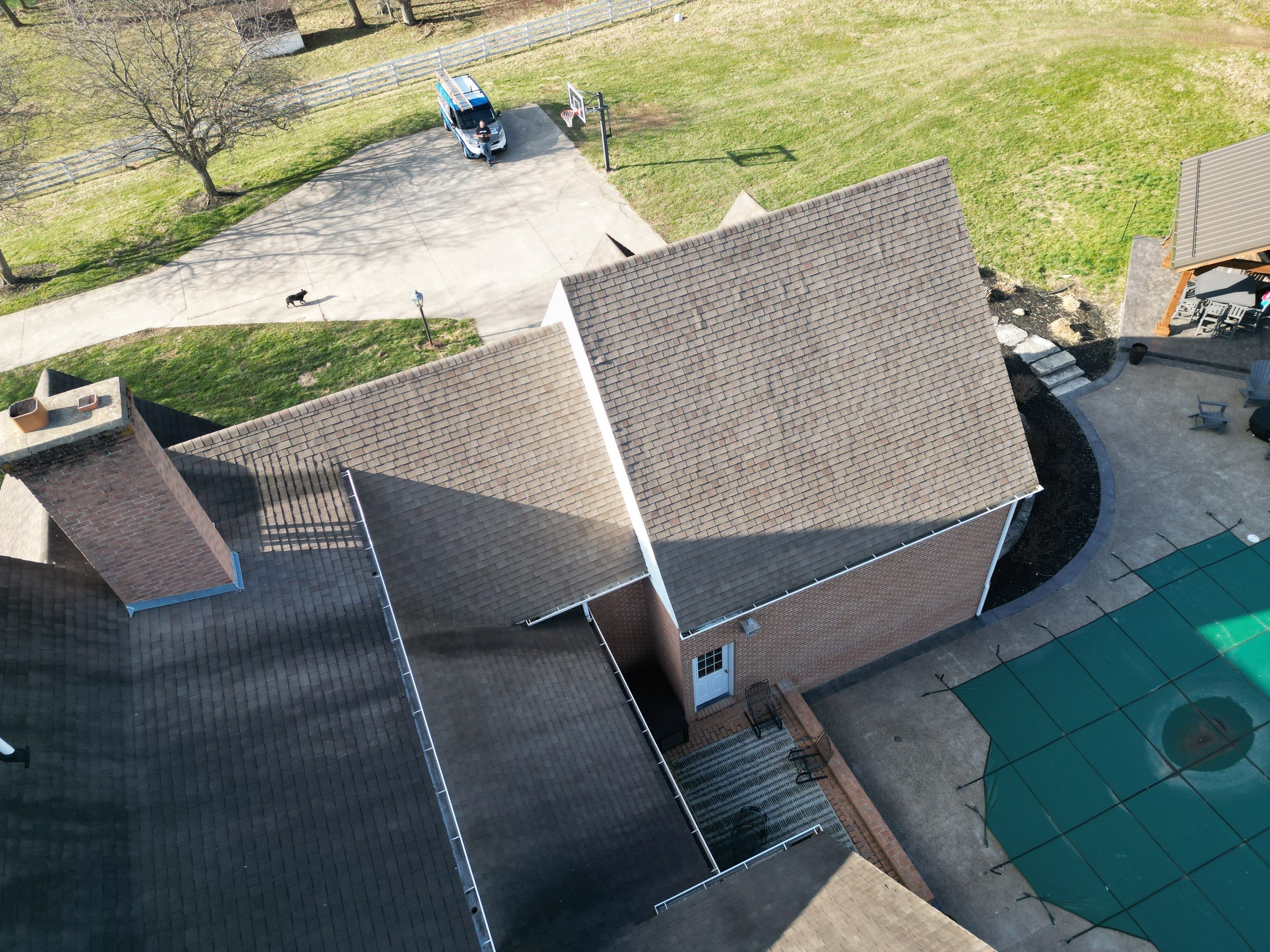 Residential Roofing Installation using Timberline HDZ Shingles - Barkwood by RoofX 