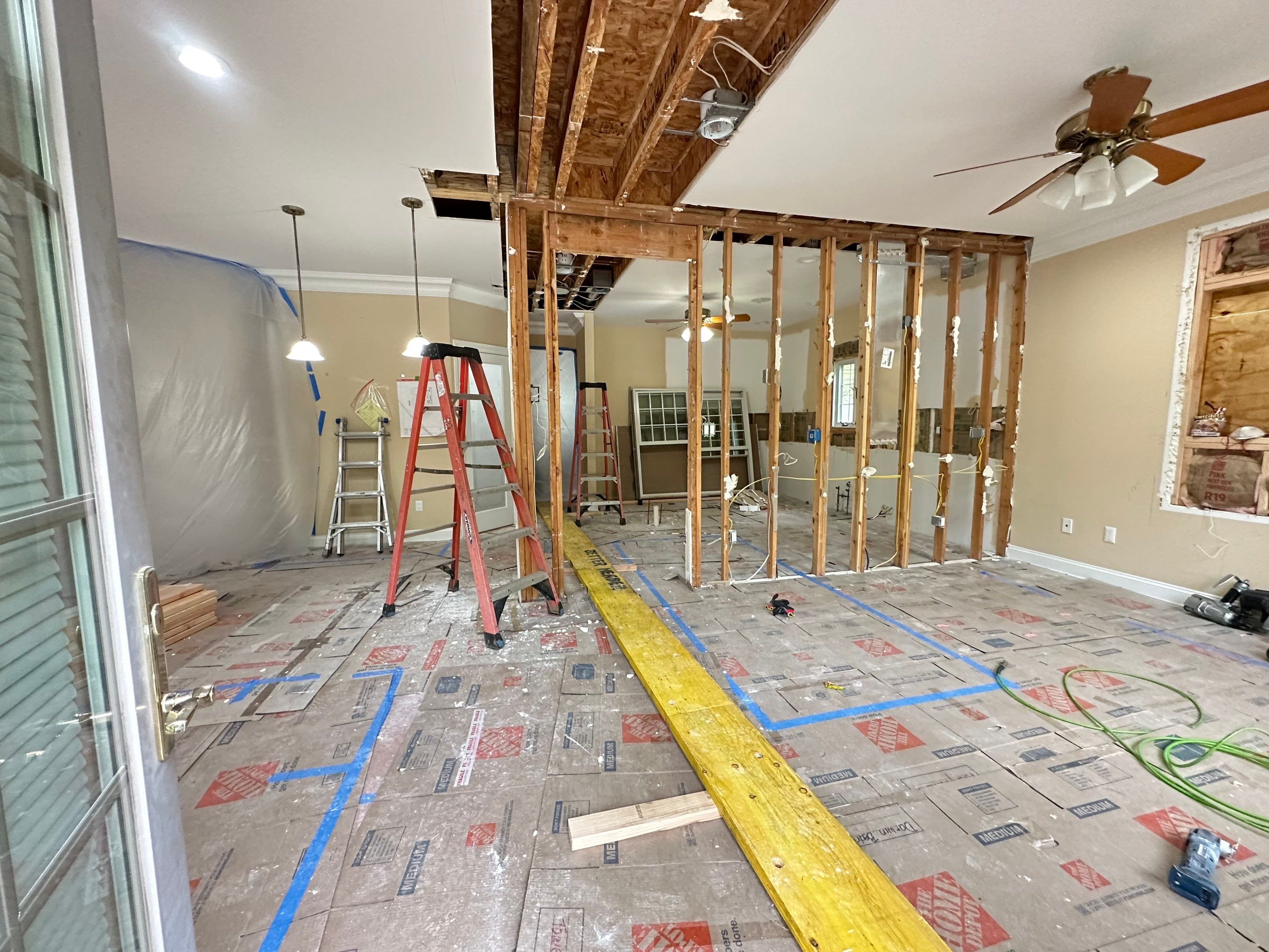 Kitchen Remodel using Cabinets by Home Concepts Construction